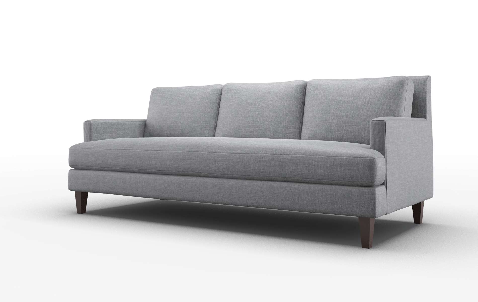 Marseille Keylargo Graphite Sofa espresso legs 4