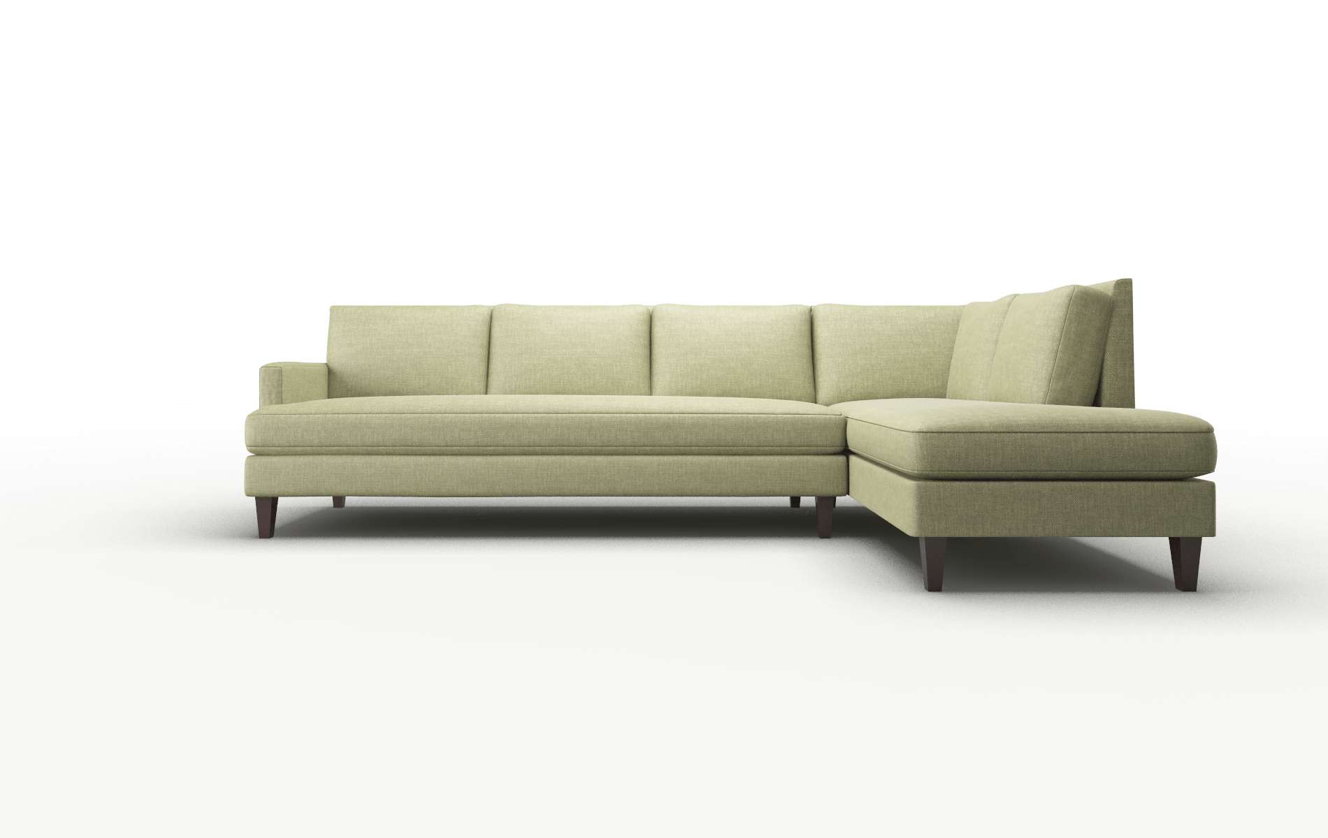 Marseille Keylargo grass Panel Espresso Legs  1