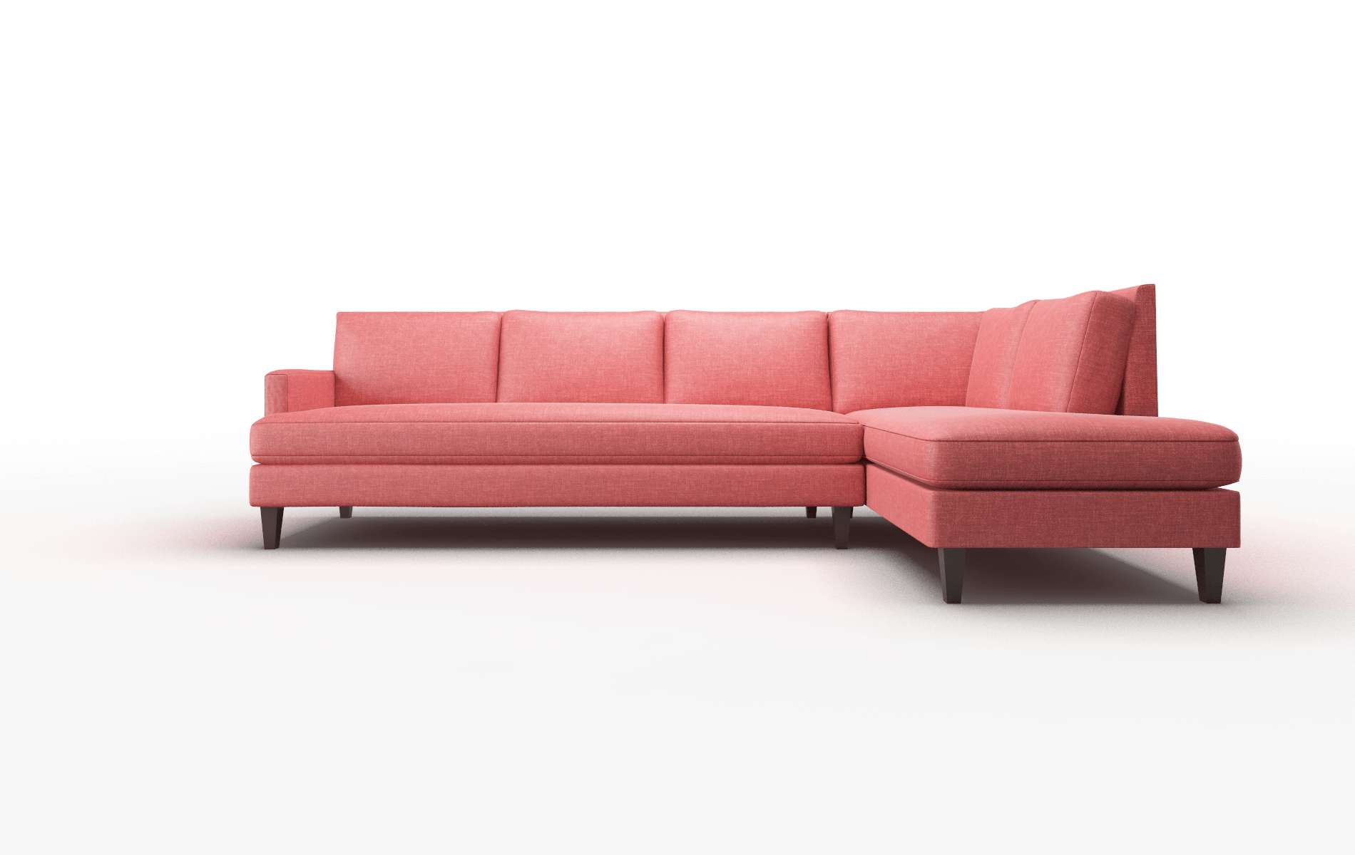 Marseille Keylargo ruby Panel Espresso Legs  1