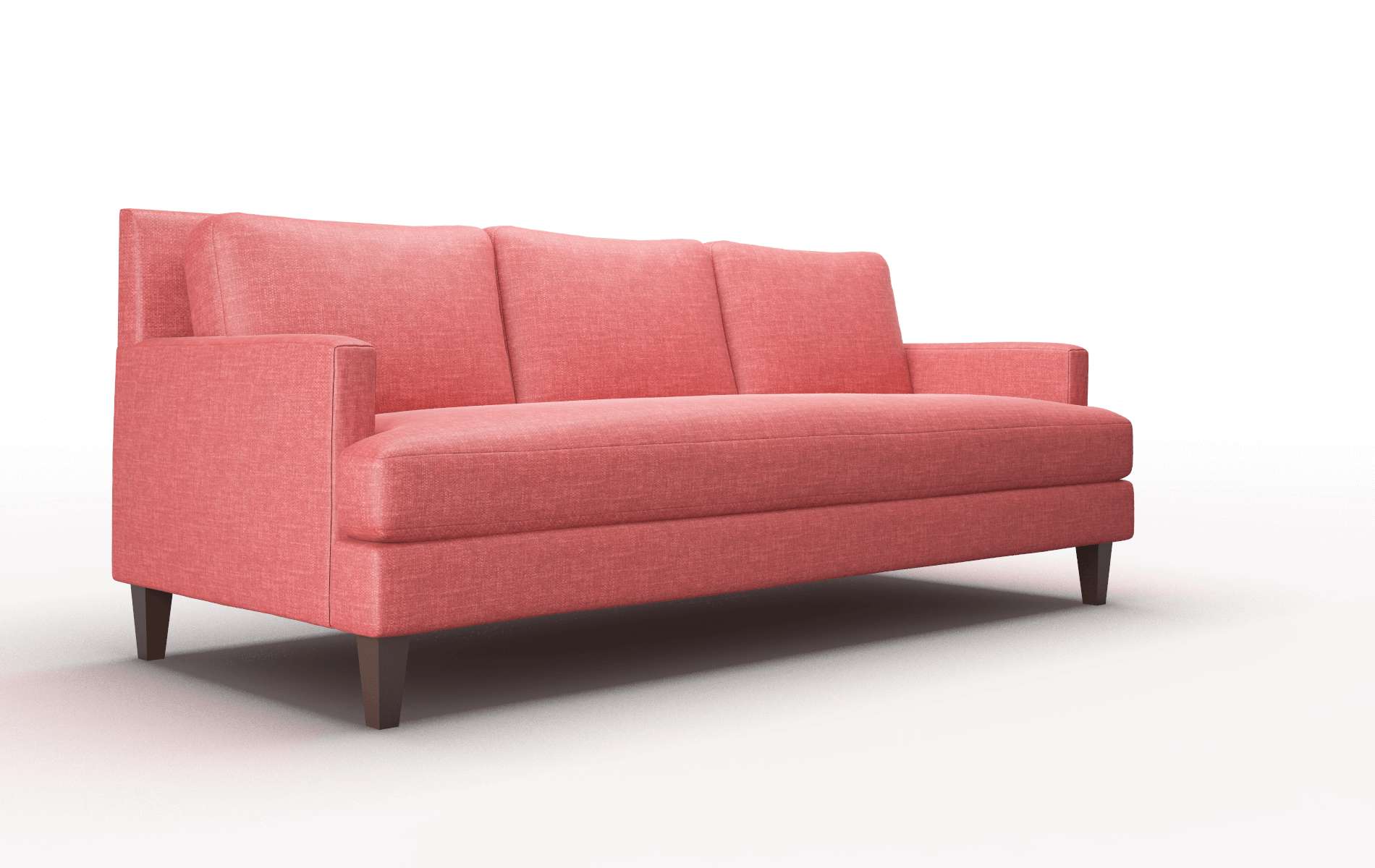 Marseille Keylargo Ruby Sofa espresso legs 2