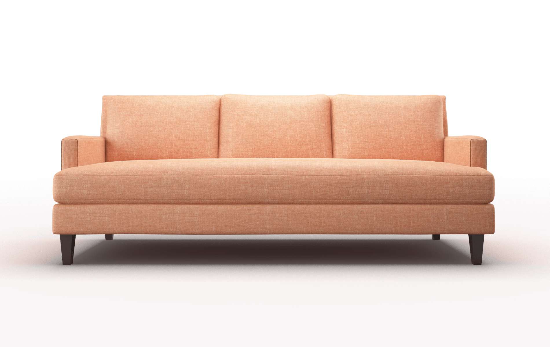 Marseille Keylargo Terracotta Sofa espresso legs 1