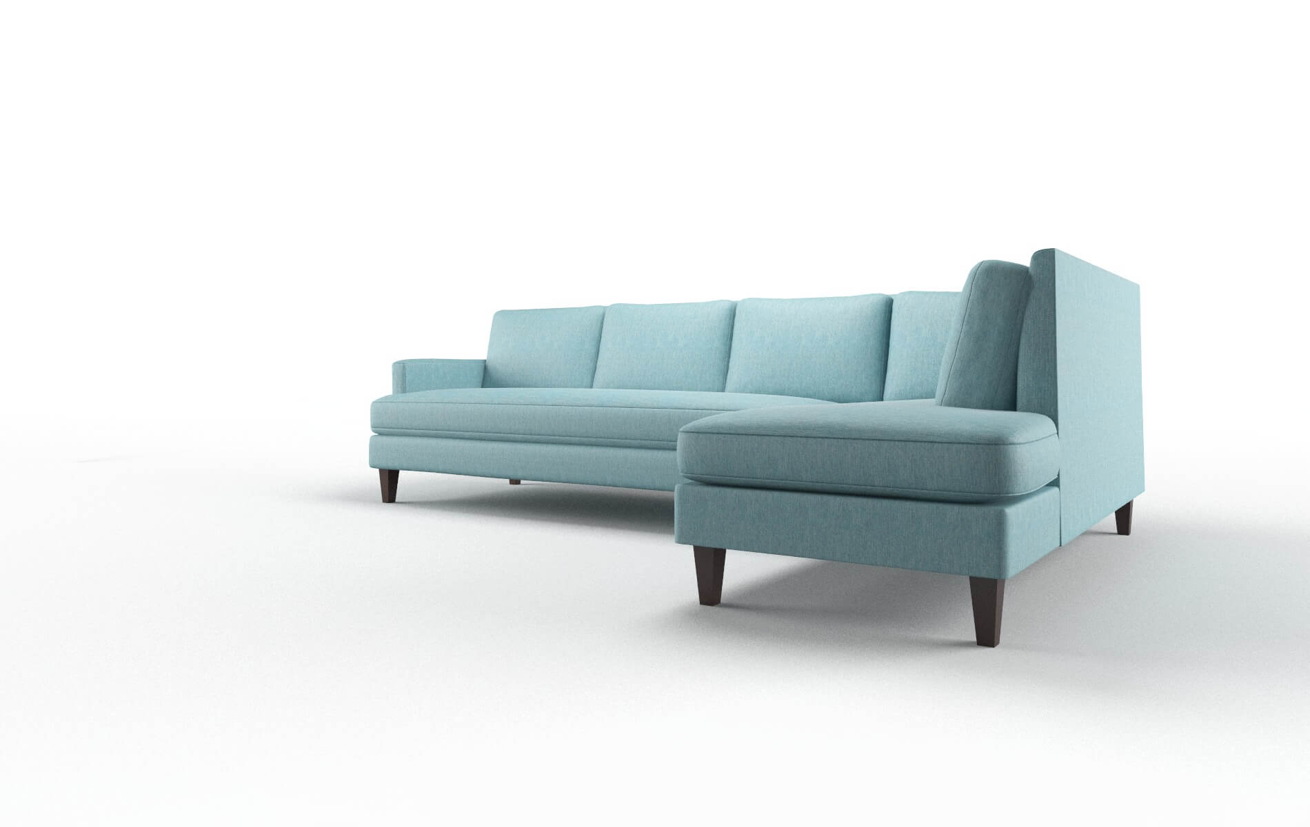 Marseille Lana Peacock Panel espresso legs 4