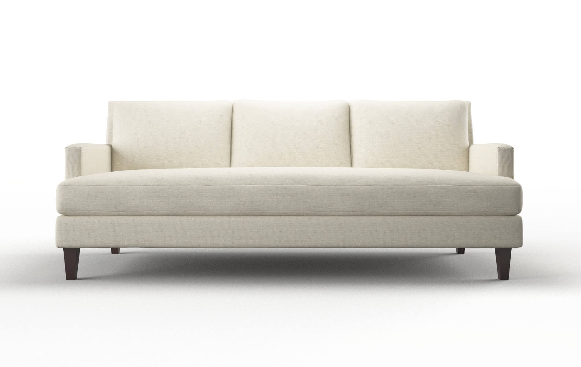 Marseille Lana Sand Sofa espresso legs 1