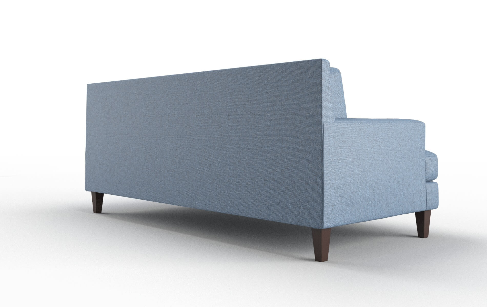 Marseille Leslie Indigo Sofa espresso legs 5