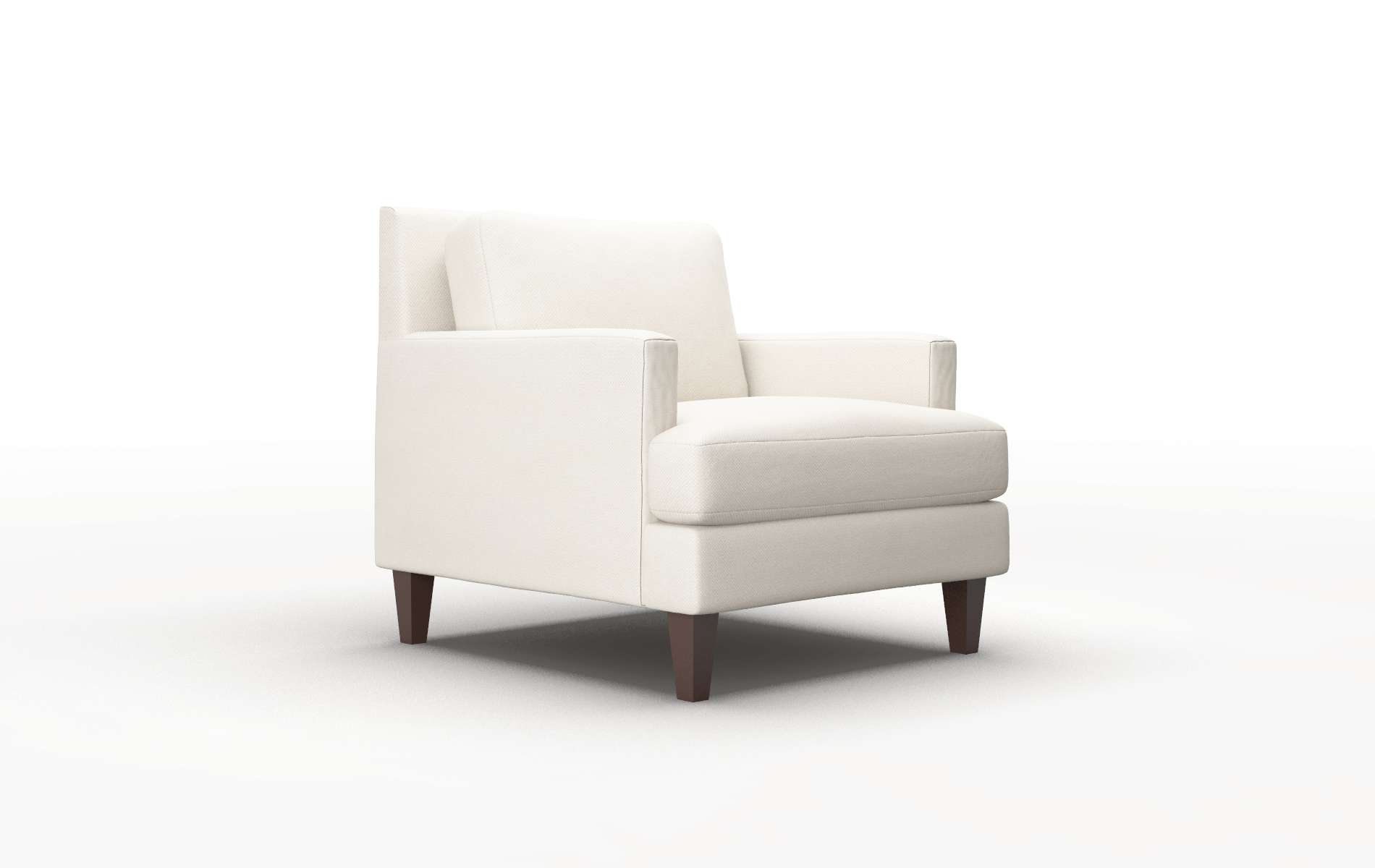 Marseille Malibu Linen Chair espresso legs 2
