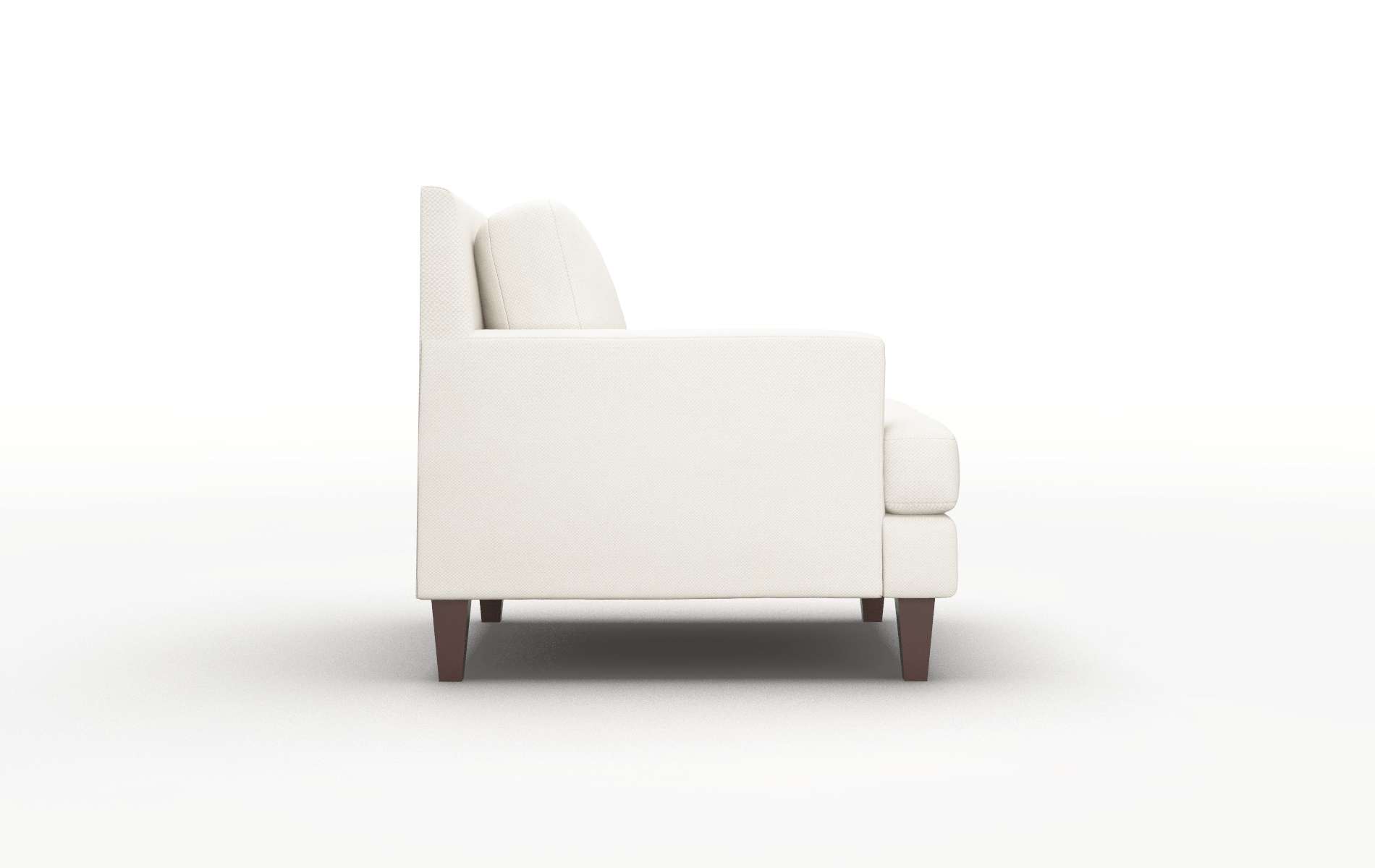 Marseille Malibu Linen Chair espresso legs 3