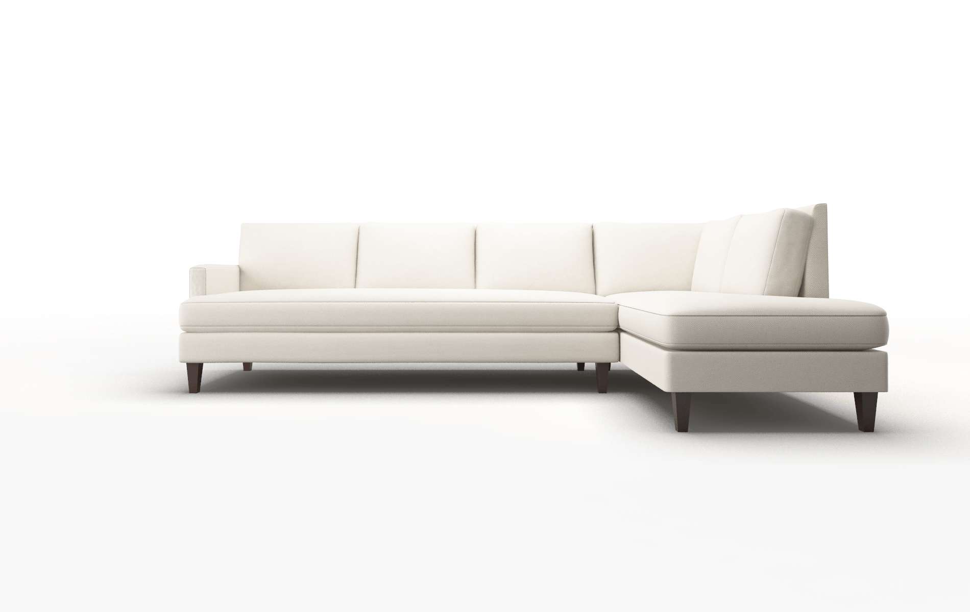 Marseille Malibu linen Panel Espresso Legs  1