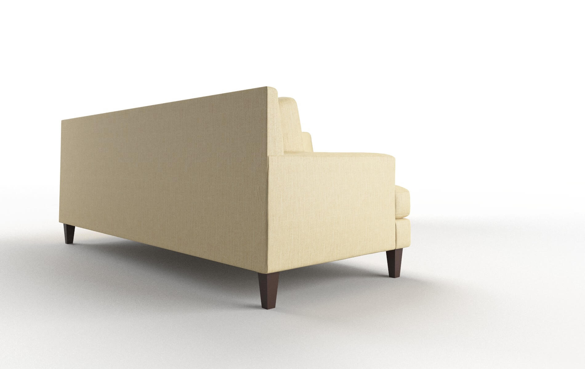 Marseille Malibu Maize Sectional espresso legs 3