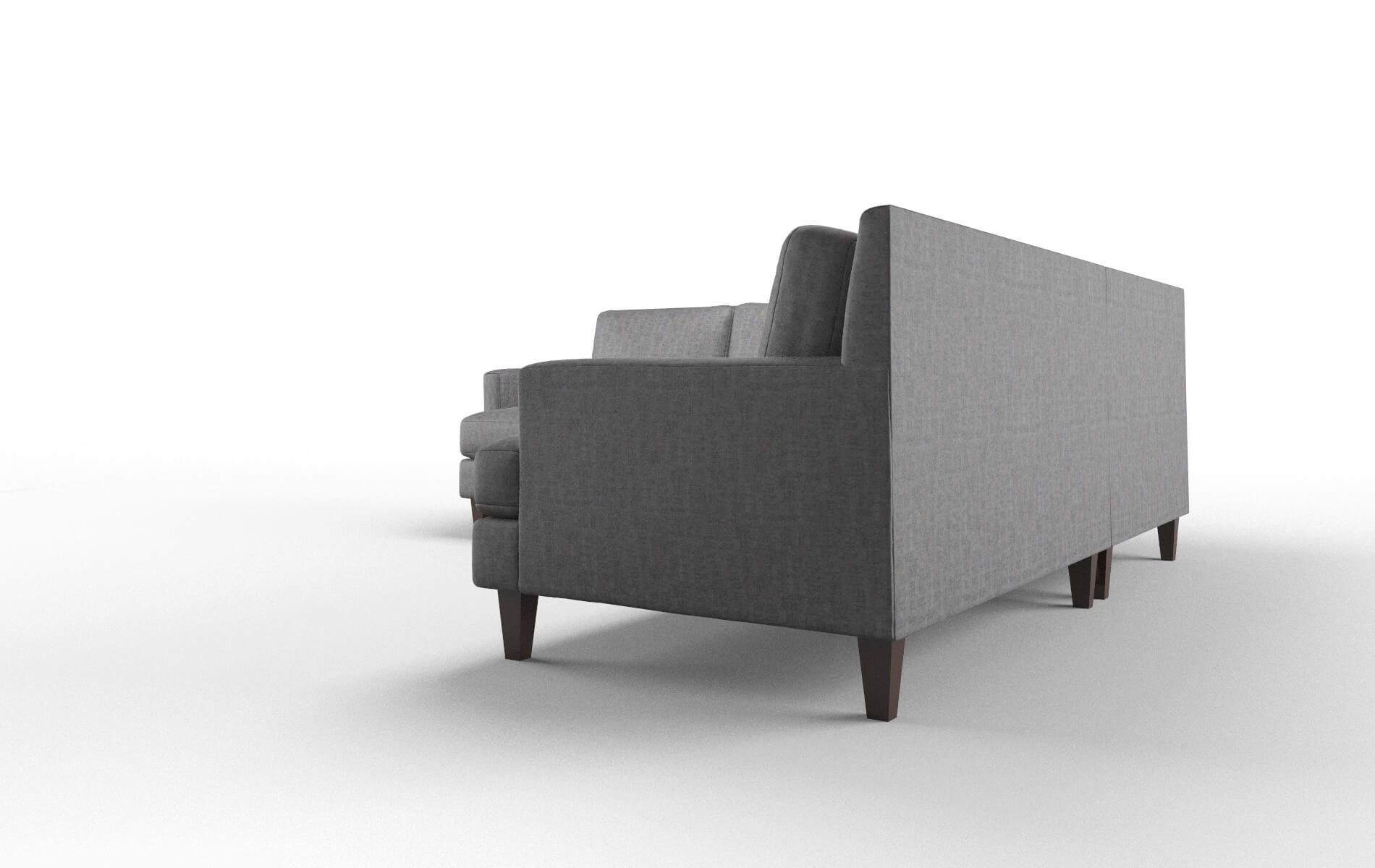Marseille Marcy Baltic Sectional espresso legs 4