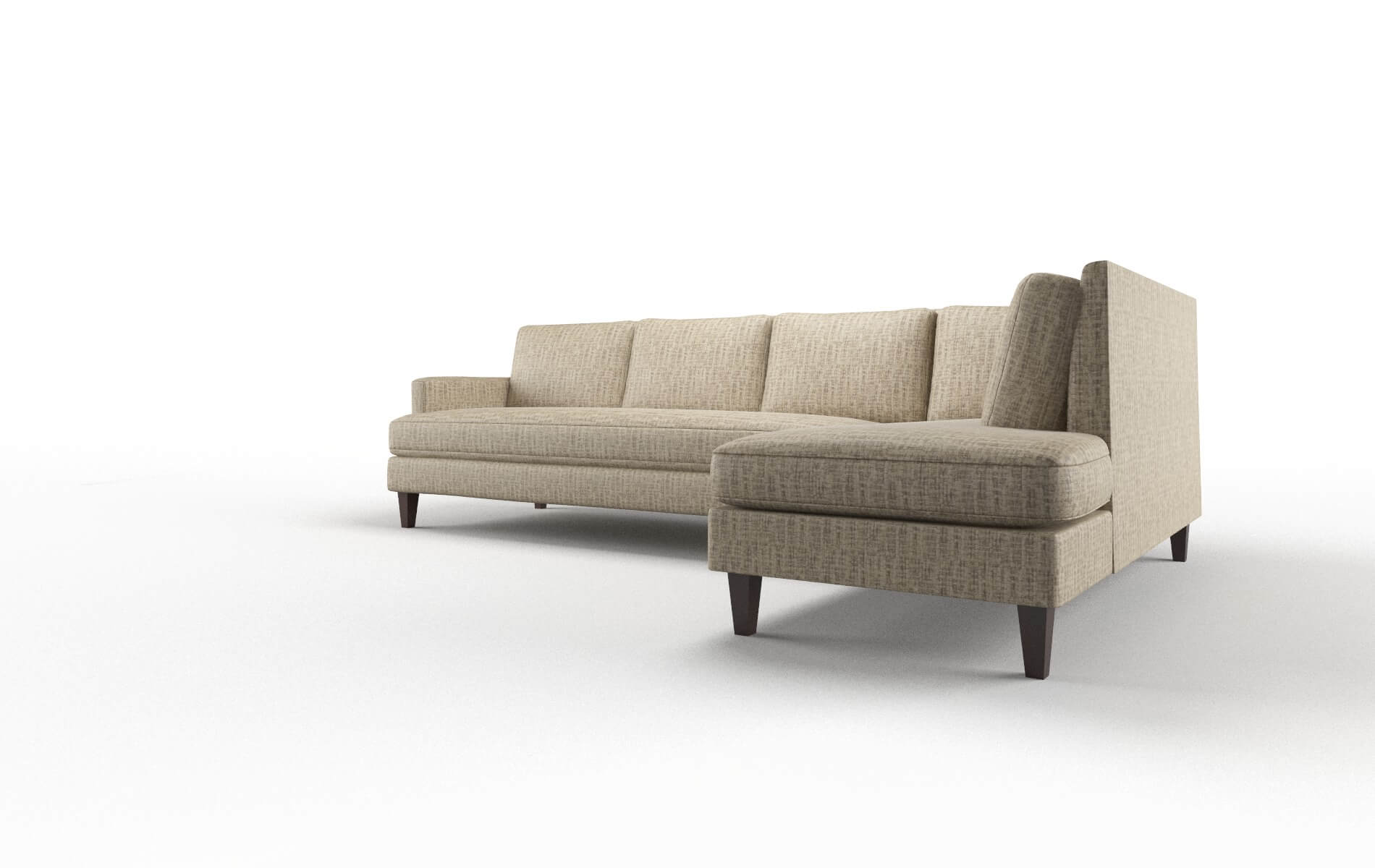 Marseille Marcy Camel Panel espresso legs 4