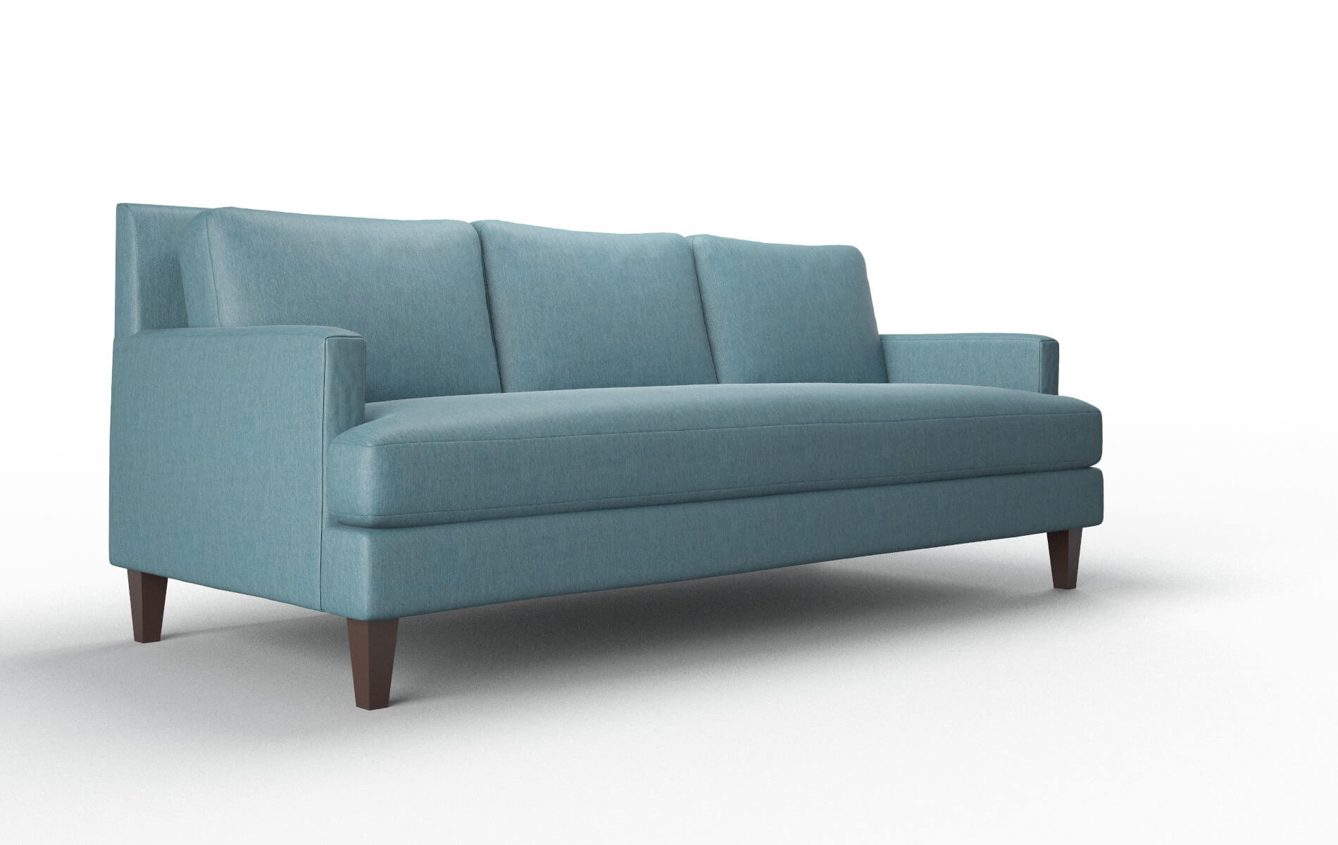 Marseille Merit Peacock Sofa espresso legs 2