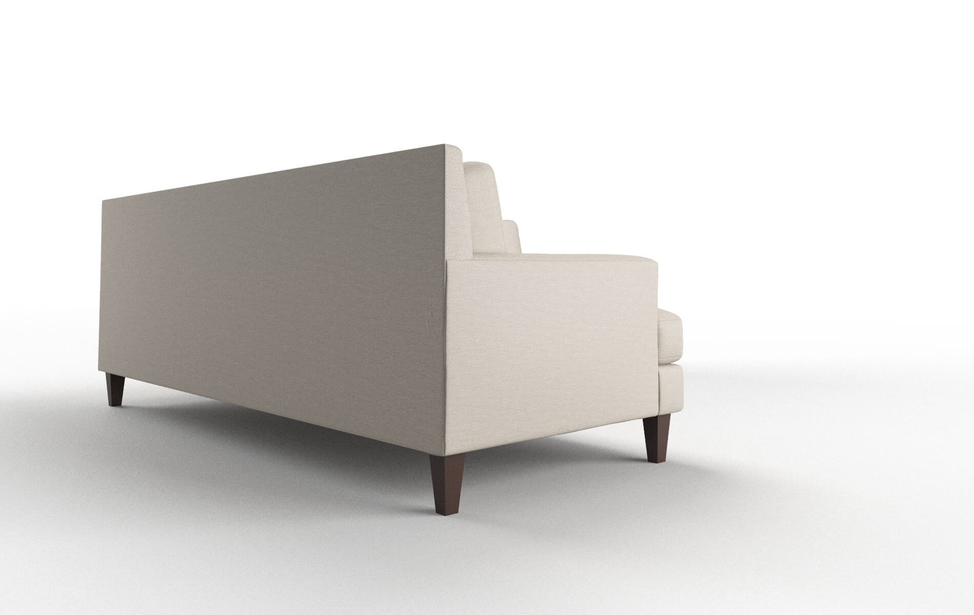 Marseille Naples Almond Sectional espresso legs 3