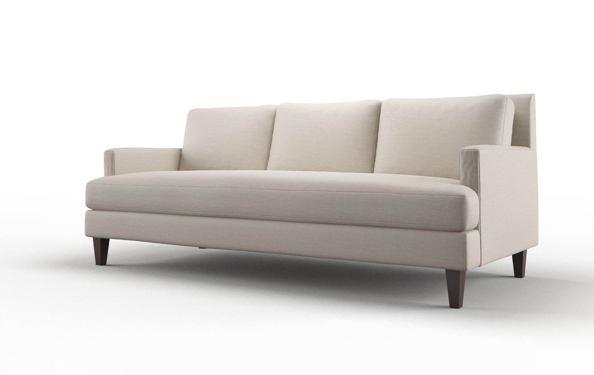 Marseille Naples Almond Sofa espresso legs 4