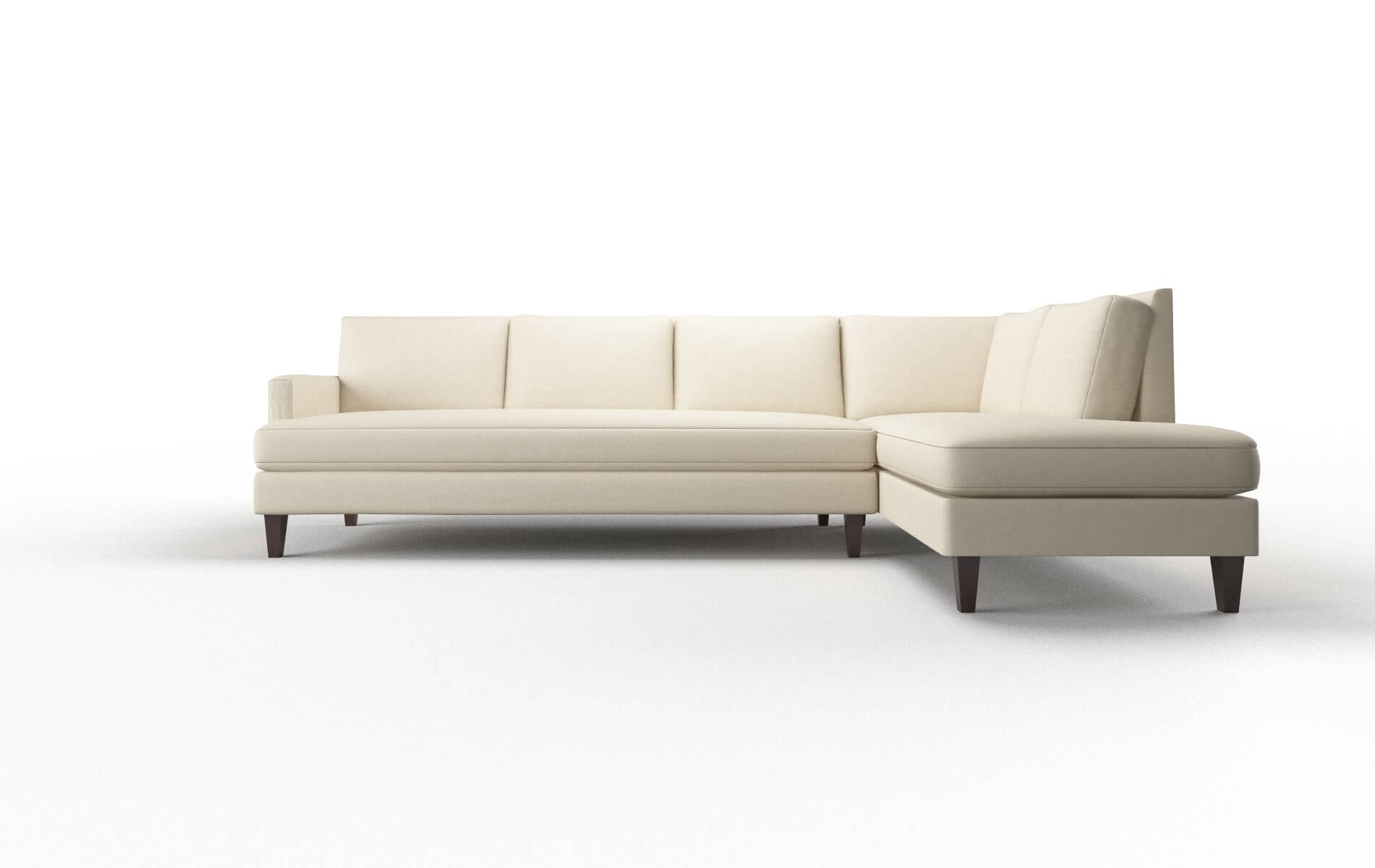 Marseille Noble Buckwheat Panel espresso legs 1