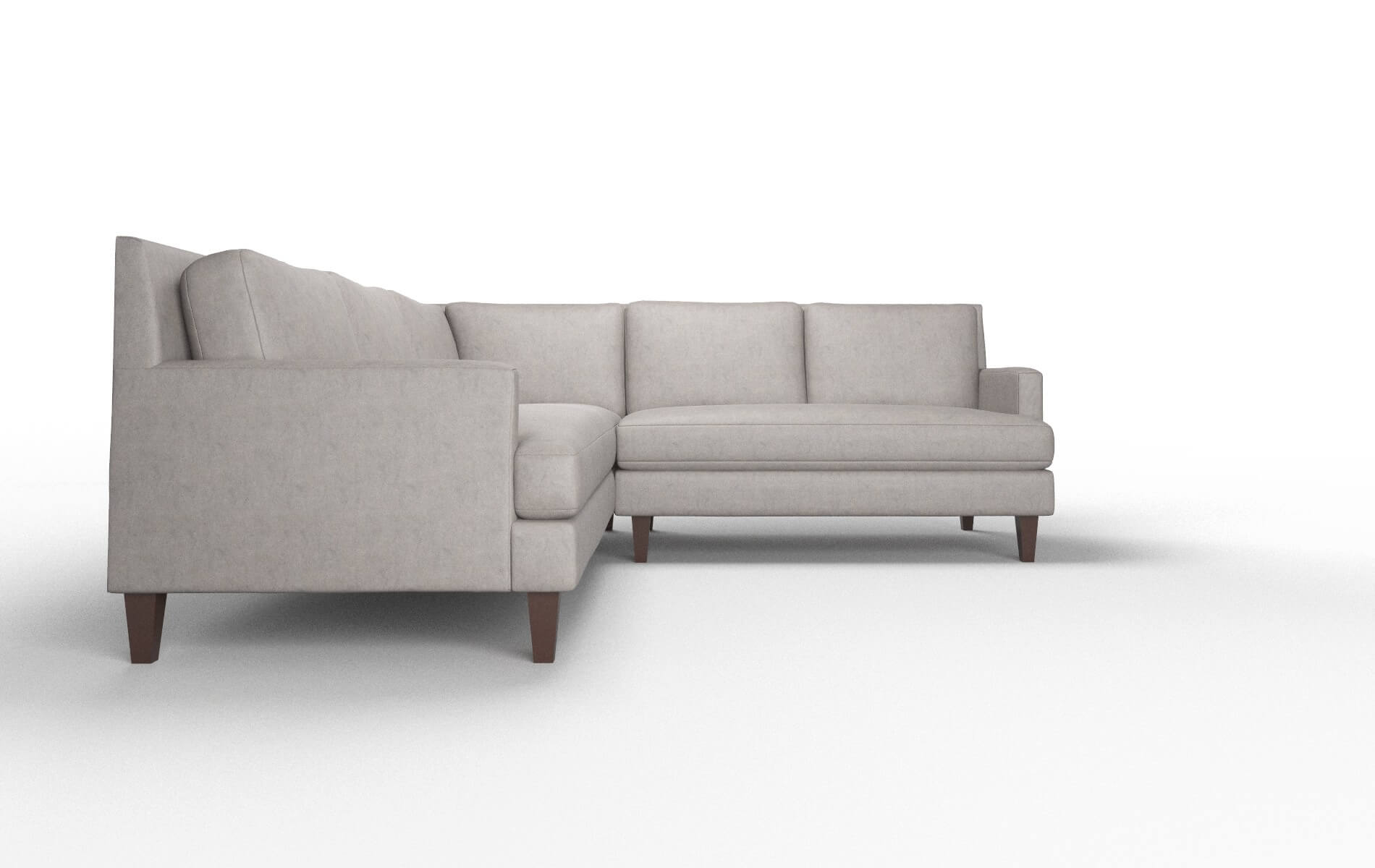Marseille Noble Otter Sectional espresso legs 2