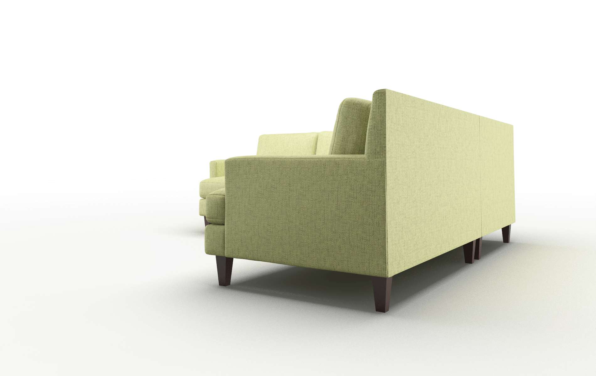 Marseille Notion Appletini Sectional espresso legs 4