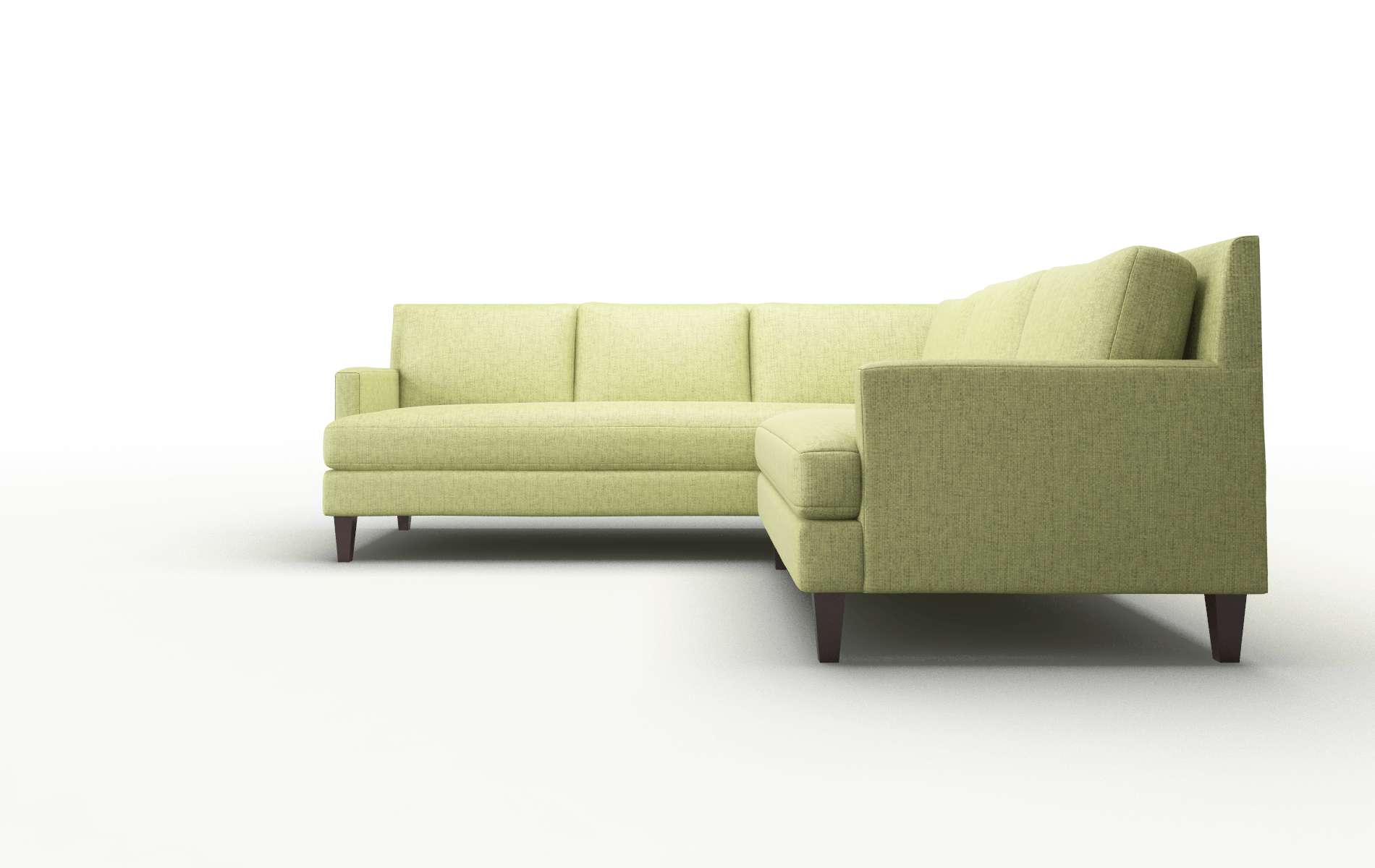 Marseille Notion Appletini Sectional espresso legs 5