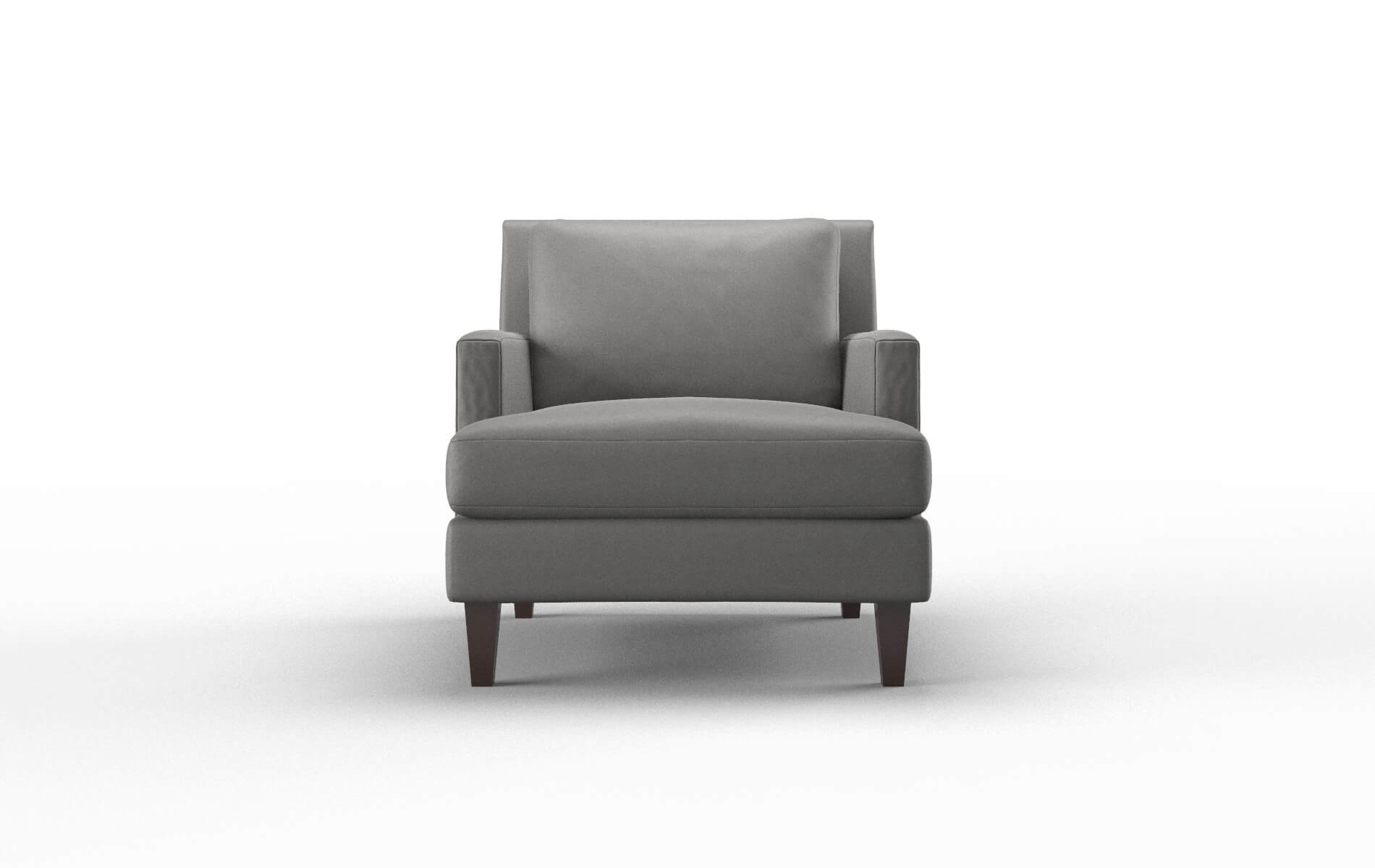 Marseille Oakley Charcoal Chair espresso legs 1