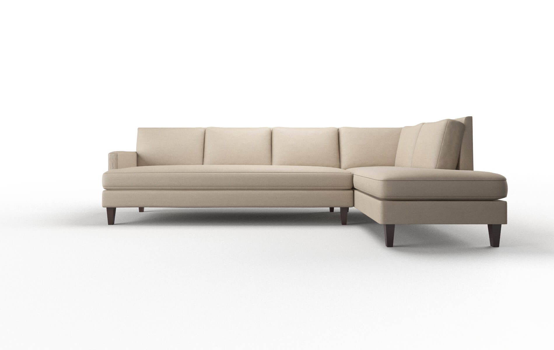 Marseille Oakley Taupe Panel espresso legs 1