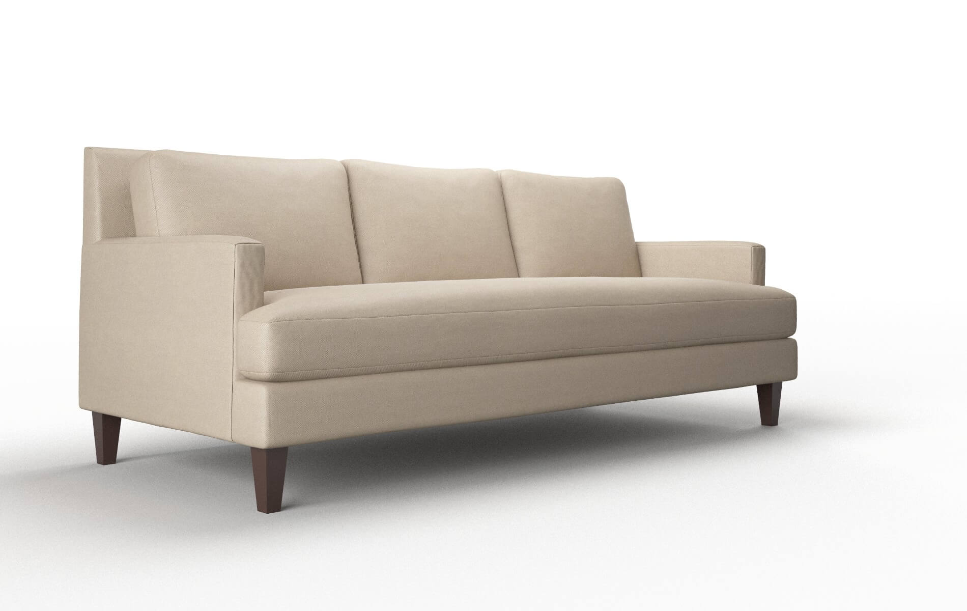 Marseille Oakley Taupe Sofa espresso legs 2