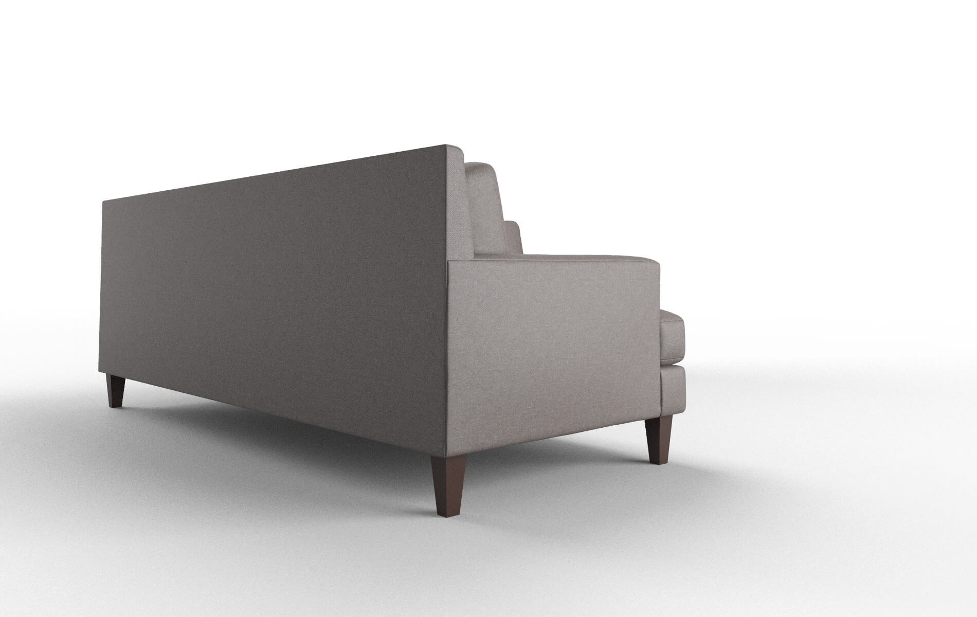 Marseille Oscar Chocolate Sectional espresso legs 3