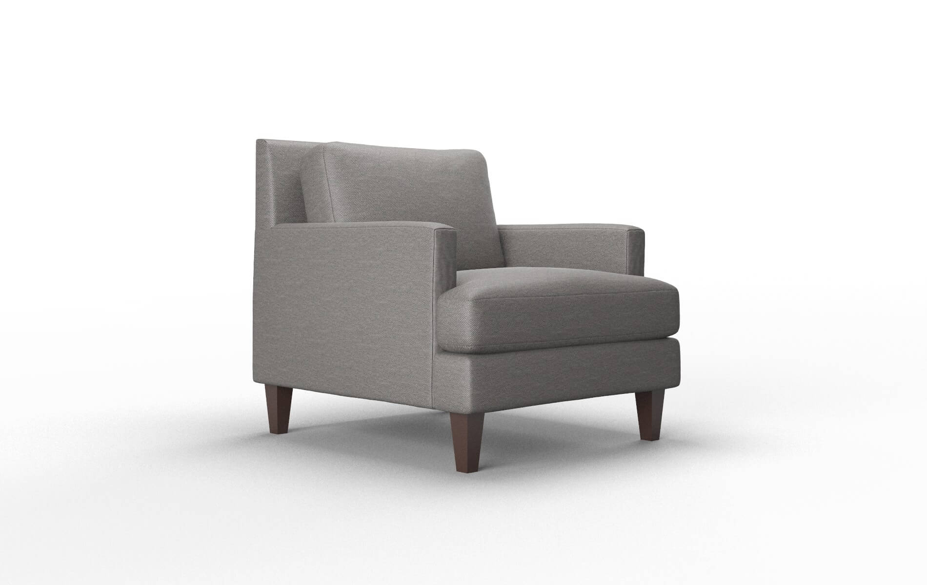 Marseille Oscar Grey Chair espresso legs 2