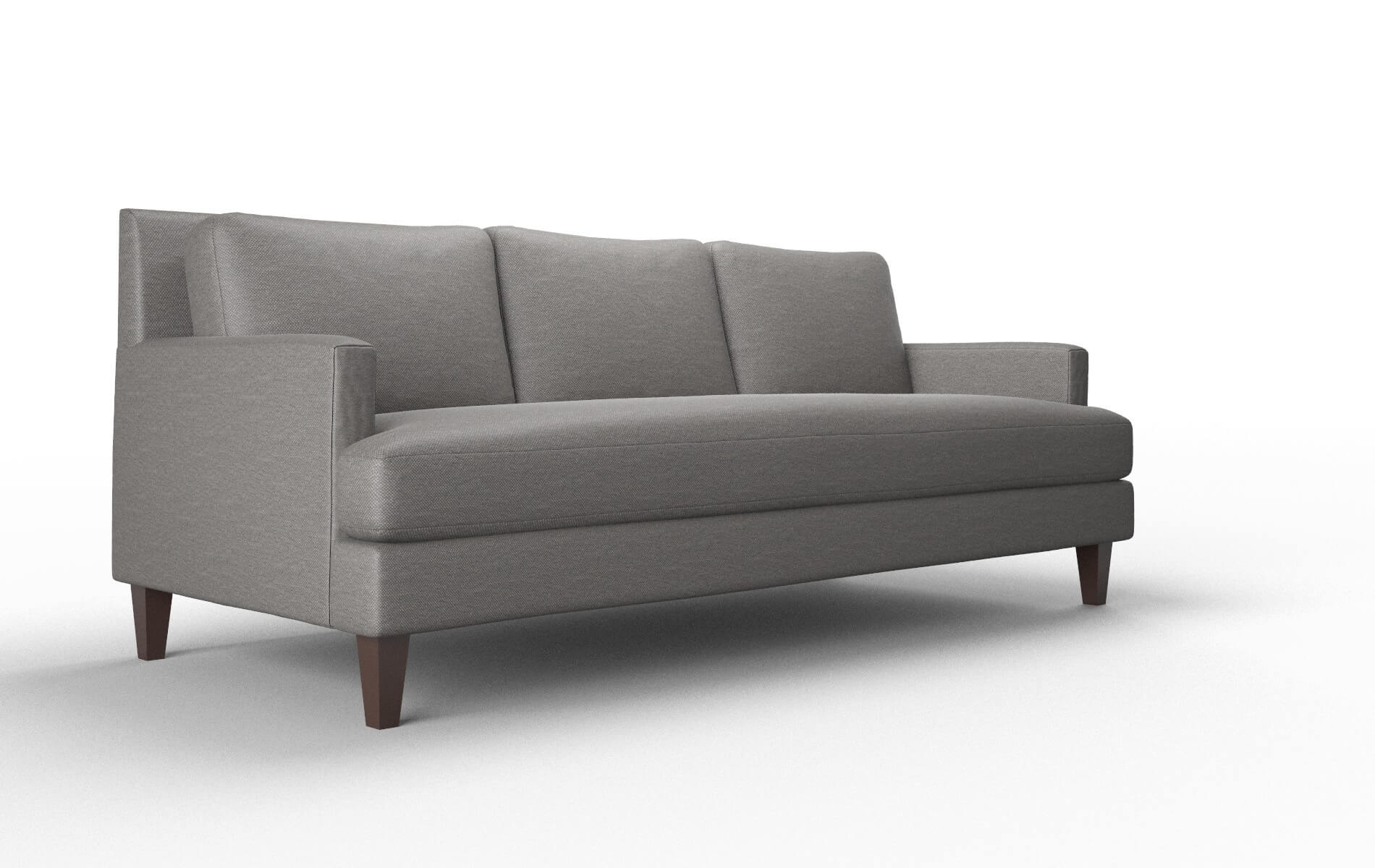 Marseille Oscar Grey Sofa espresso legs 2