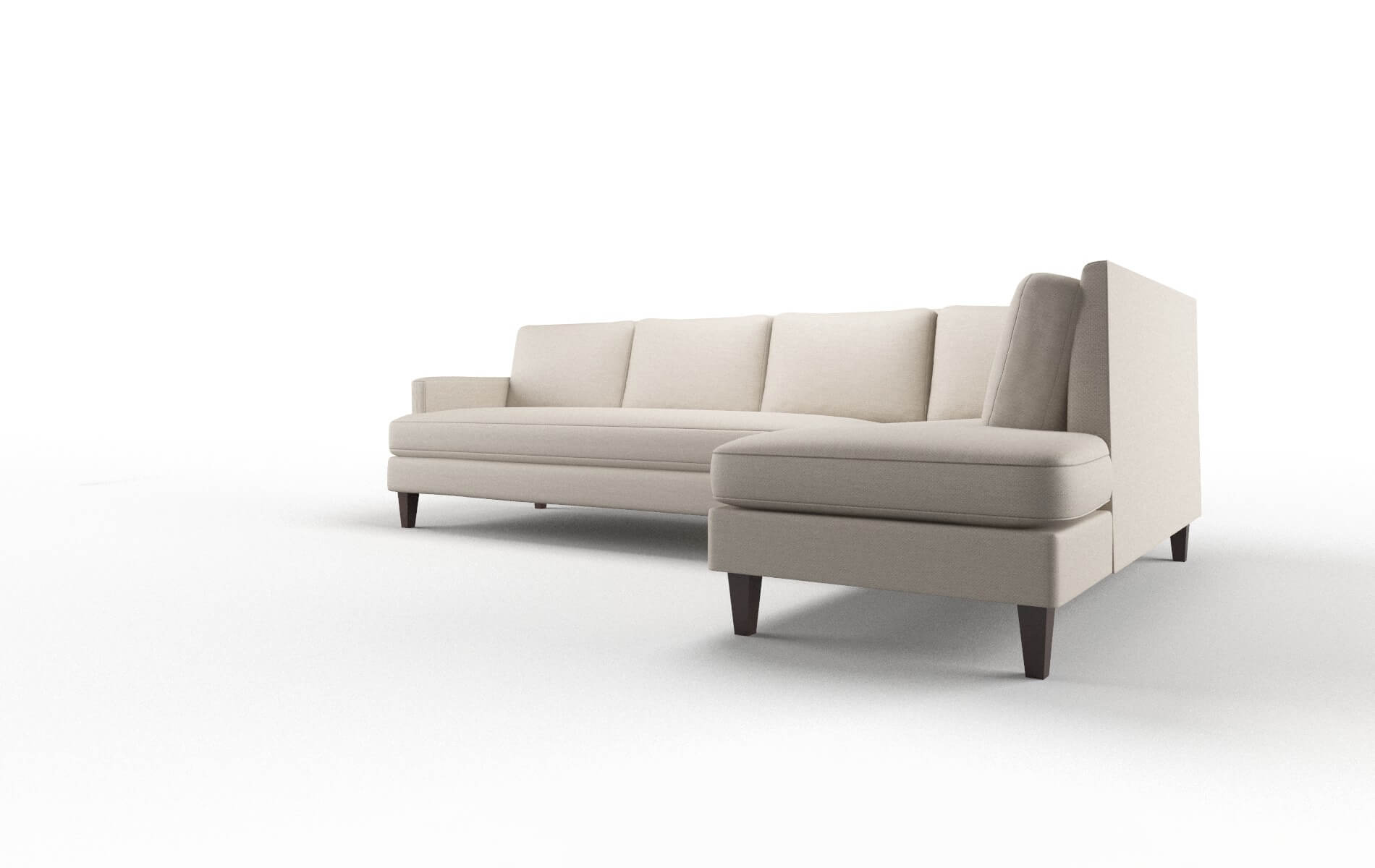 Marseille Oscar Linen Panel espresso legs 4