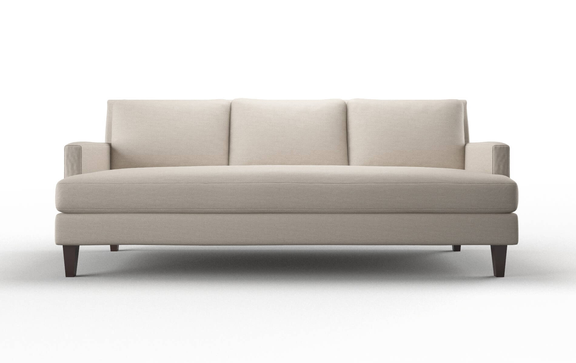 Marseille Oscar Linen Sofa espresso legs 1