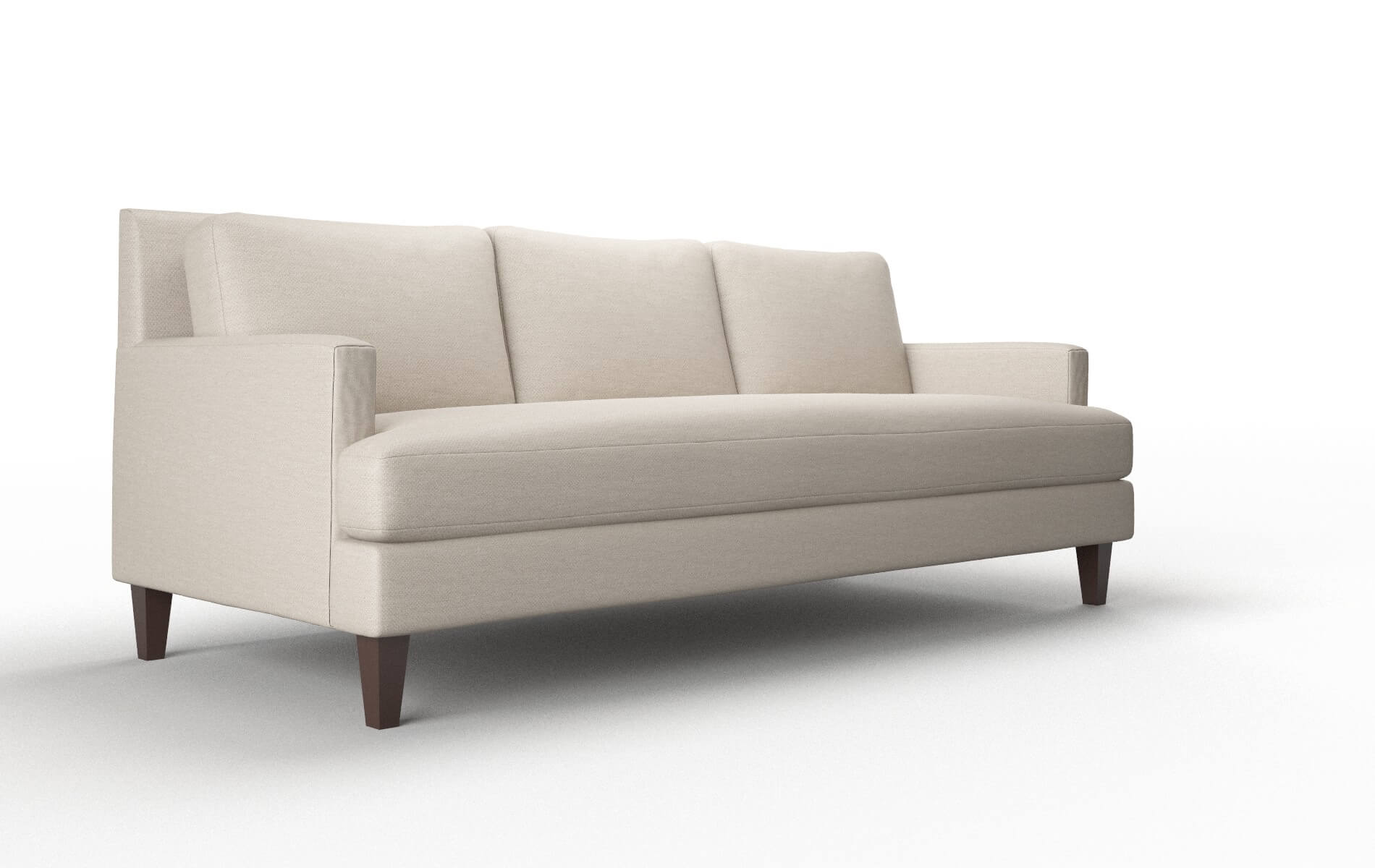 Marseille Oscar Linen Sofa espresso legs 2