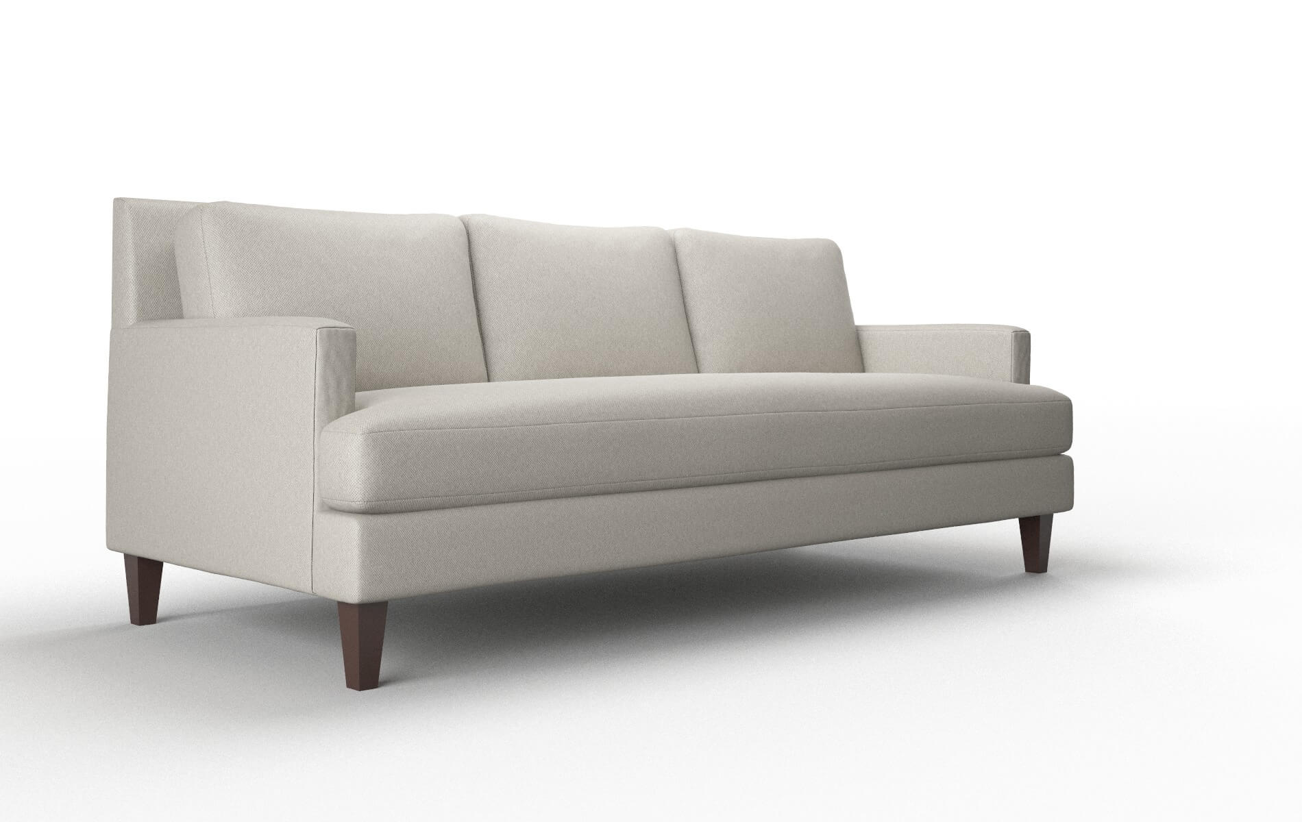 Marseille Oscar Silver Sofa espresso legs 2