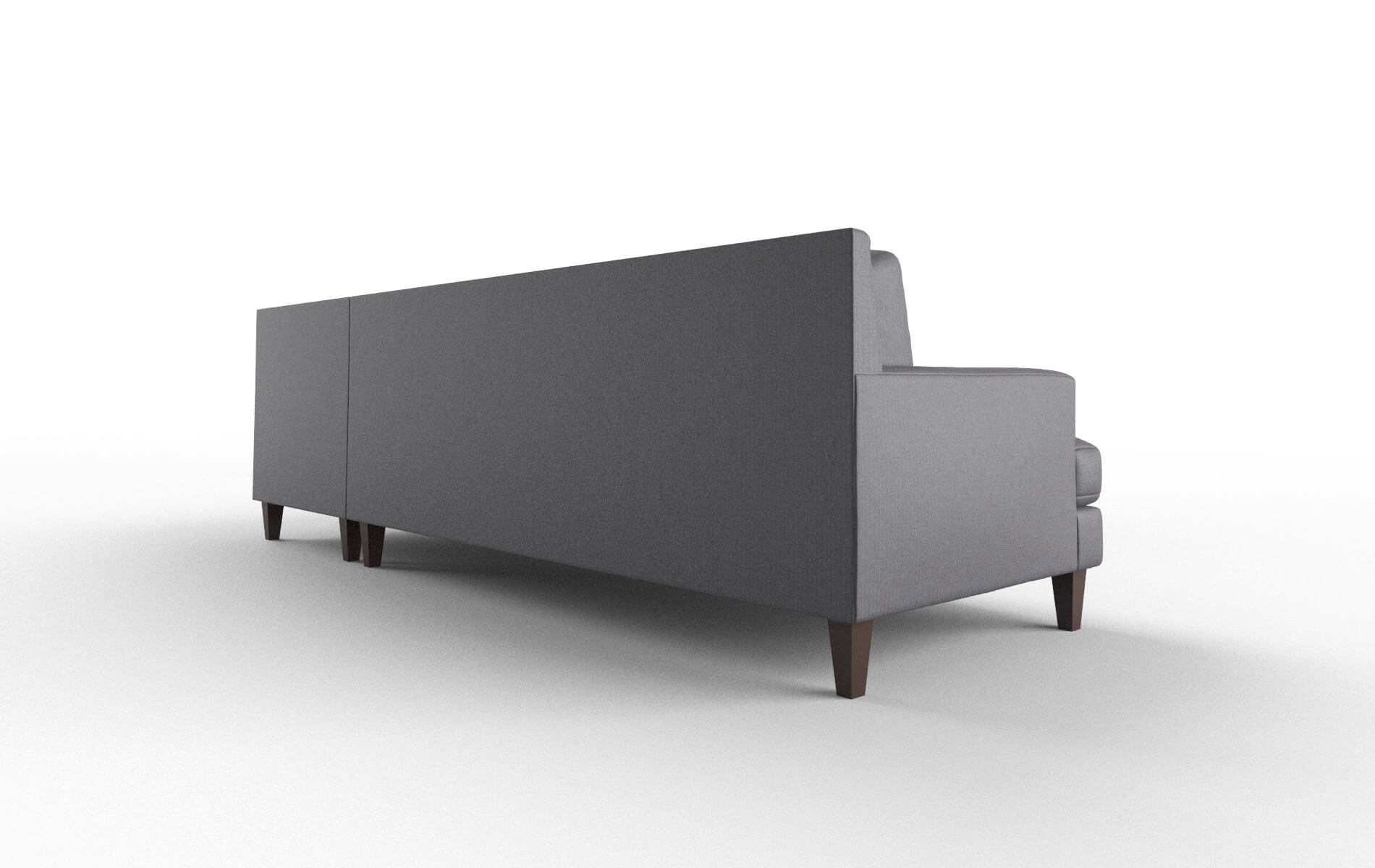 Marseille Parker Charcoal Panel espresso legs 5