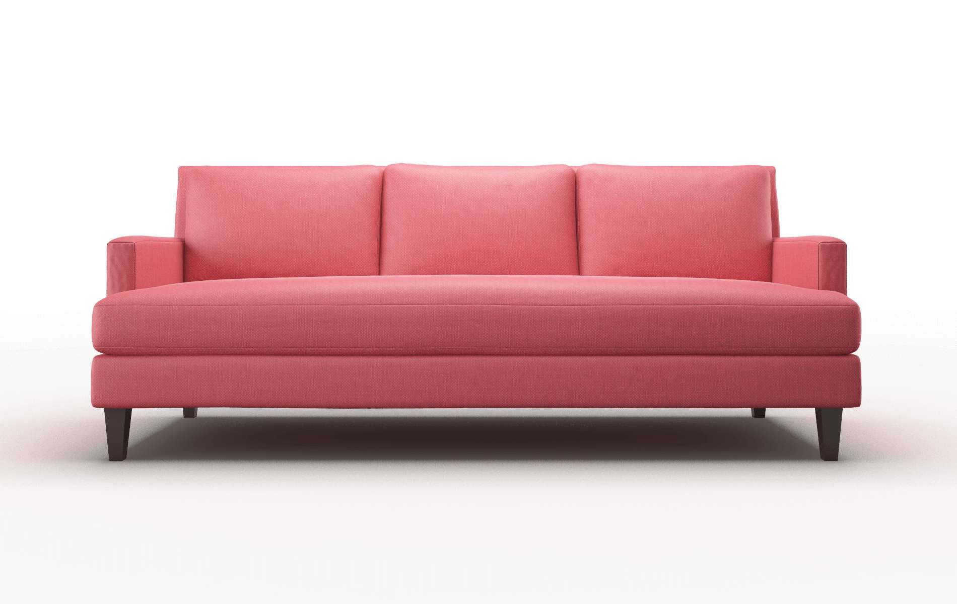 Marseille Pauline Ruby Sofa espresso legs 1