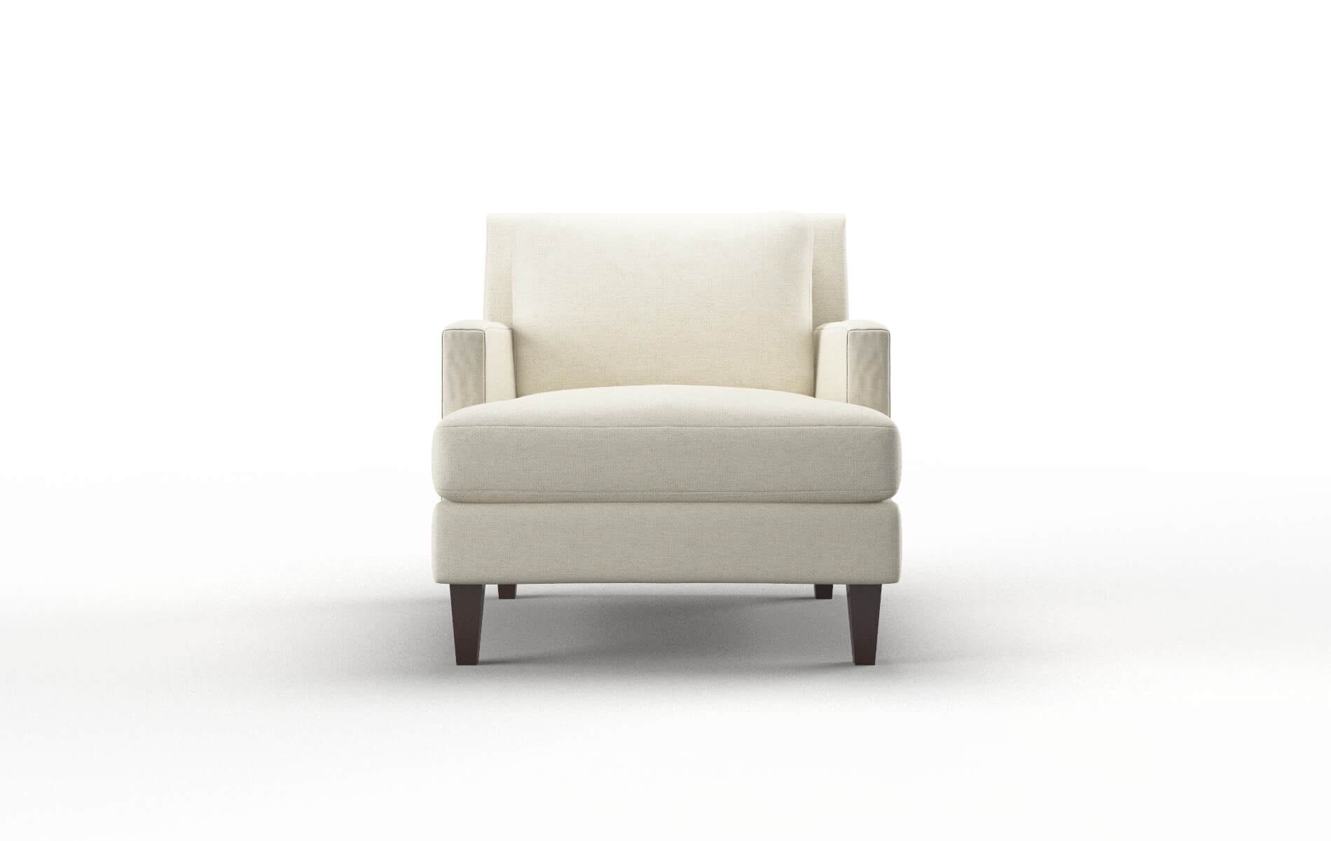 Marseille Phoenix Ivory Chair espresso legs 1