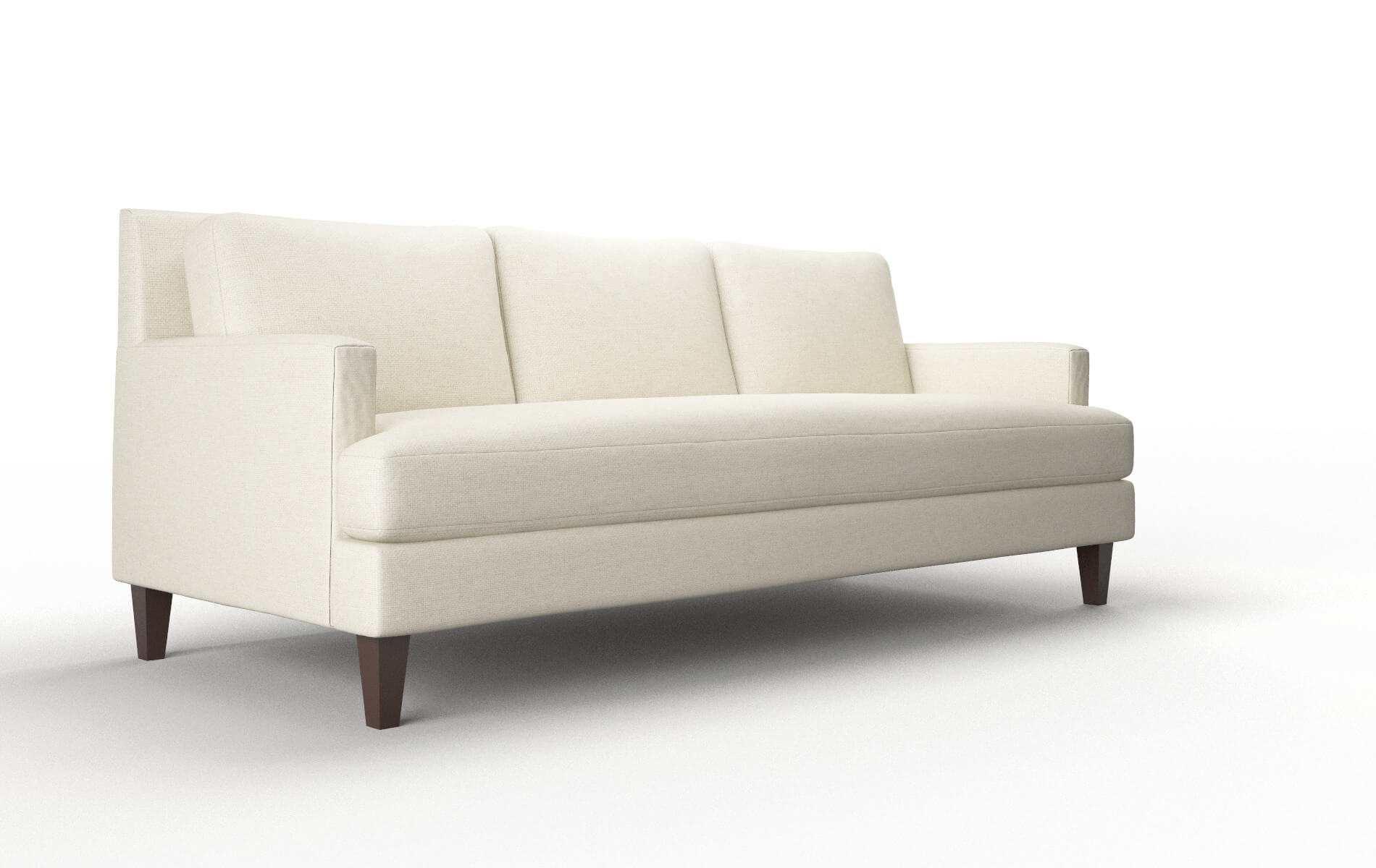 Marseille Phoenix Ivory Sofa espresso legs 2