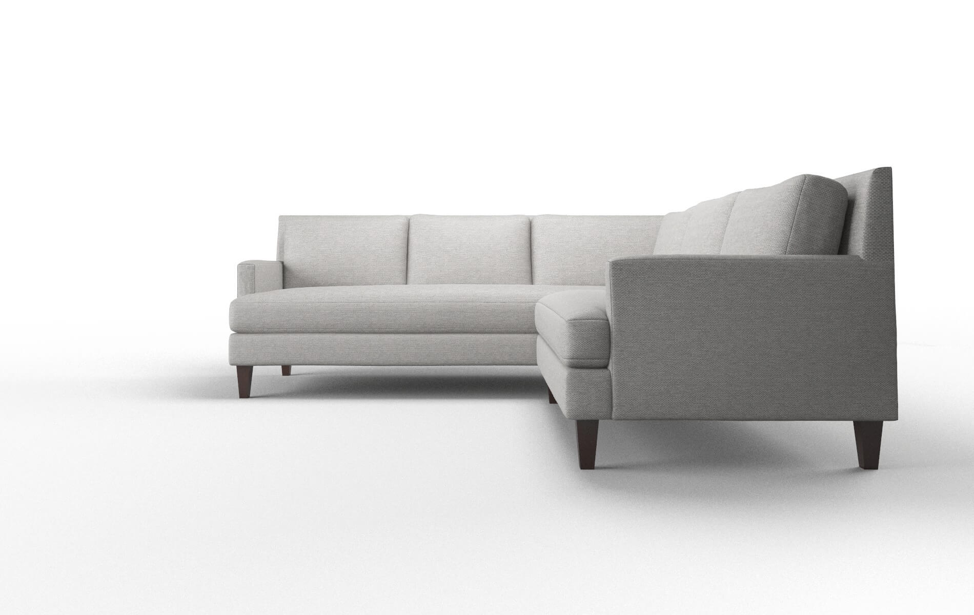 Marseille Phoenix Smoke Sectional espresso legs 5