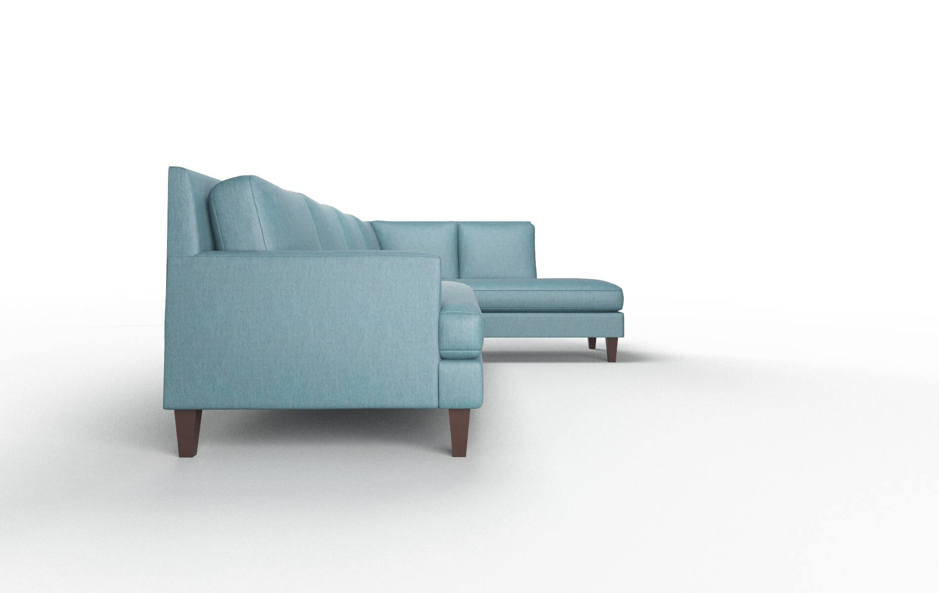 Marseille Portland Prussian Panel espresso legs 3