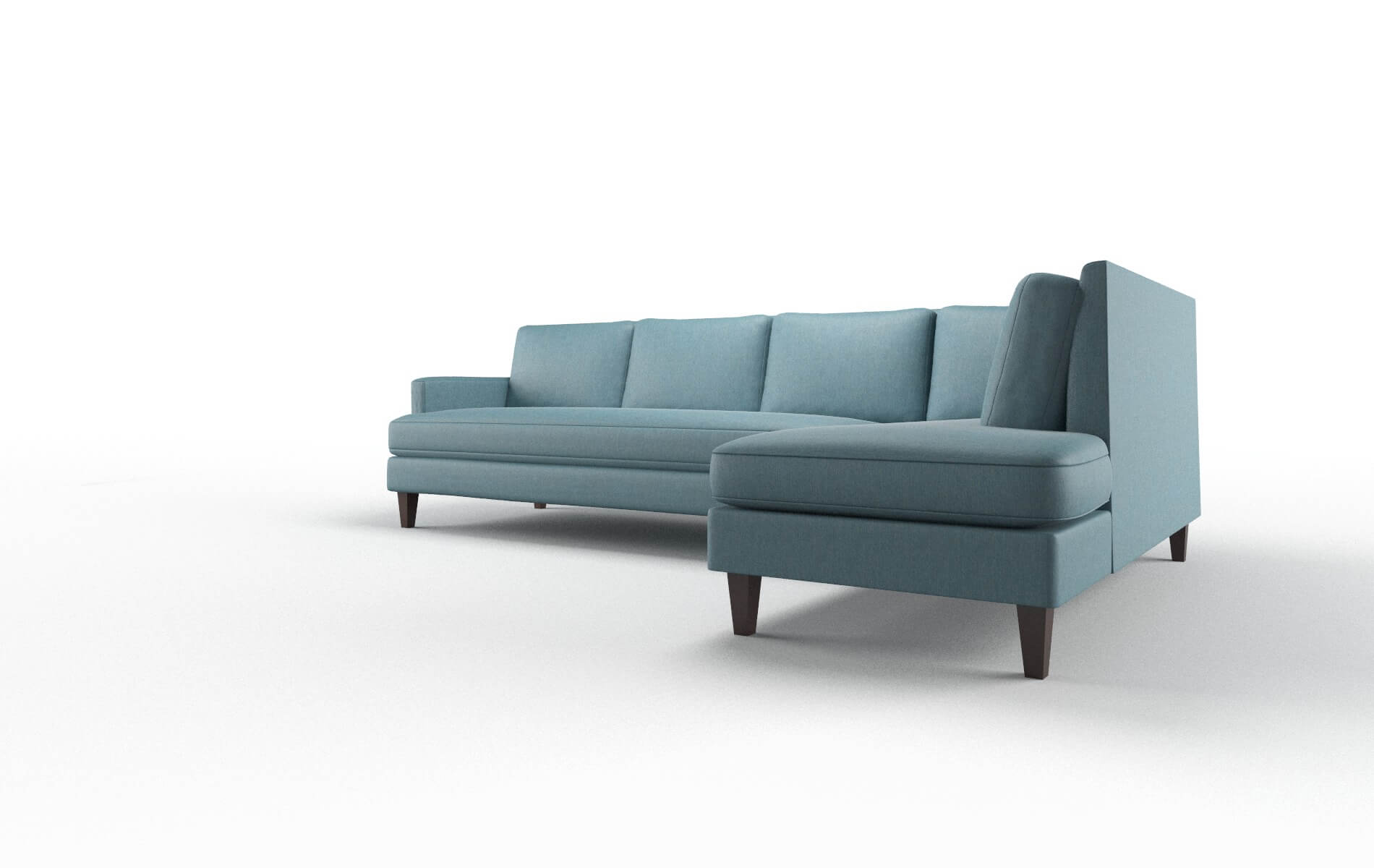 Marseille Portland Prussian Panel espresso legs 4