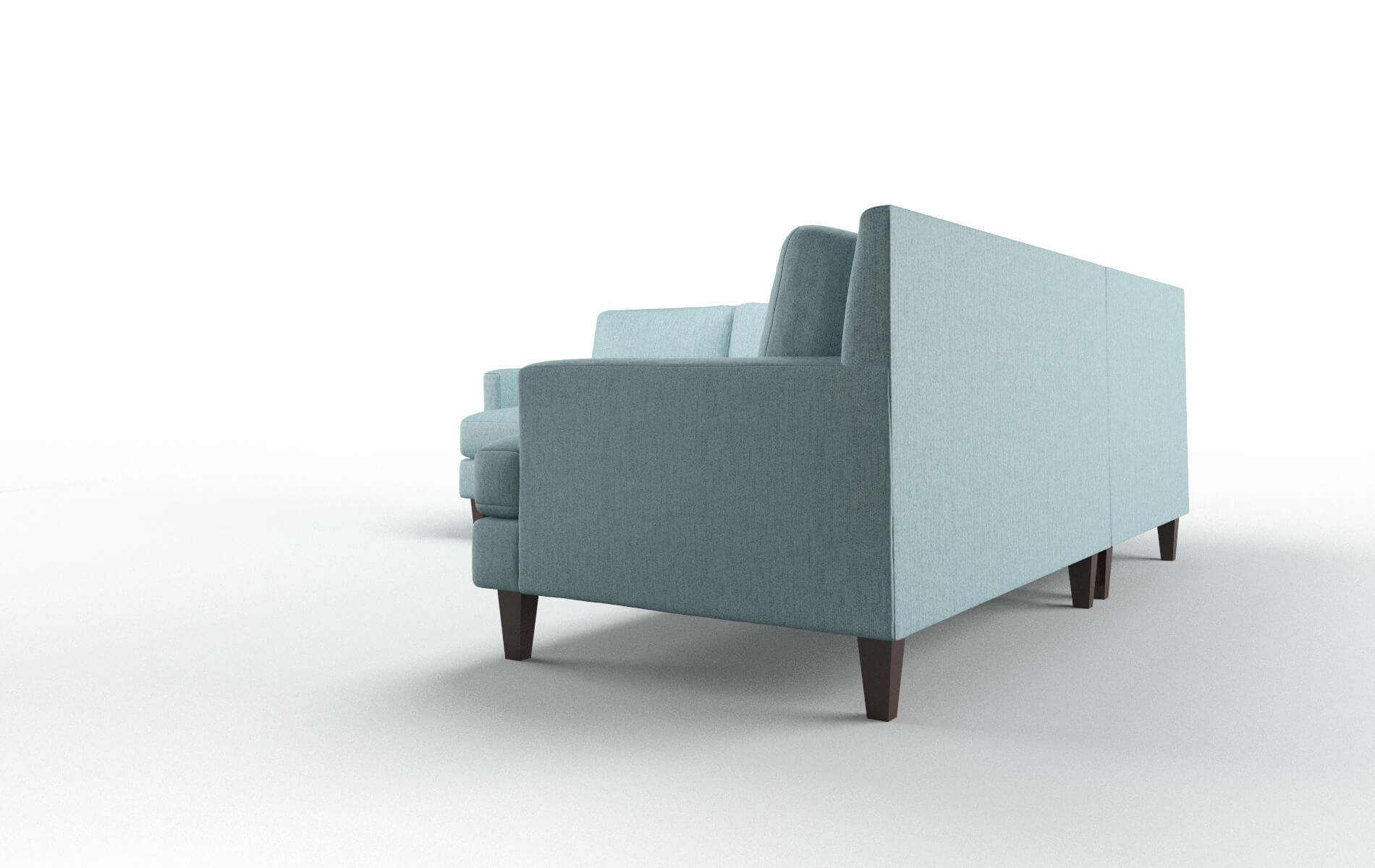 Marseille Prisma Rainfall Sectional espresso legs 4