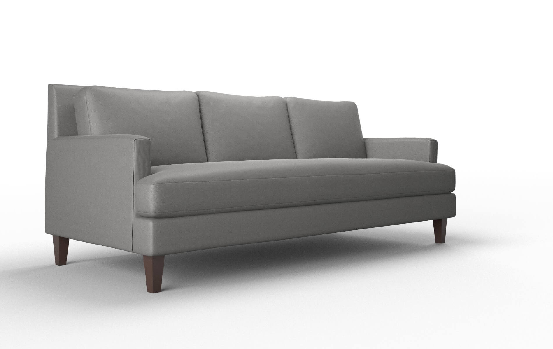Marseille Rocket Charcoal Sofa espresso legs 2