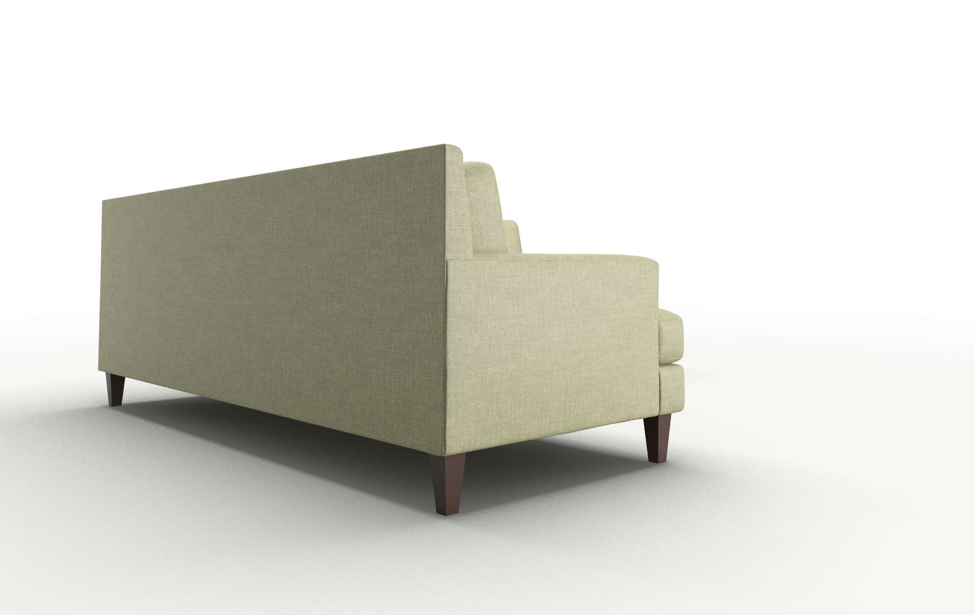 Marseille Rocket Evergreen Sectional espresso legs 3