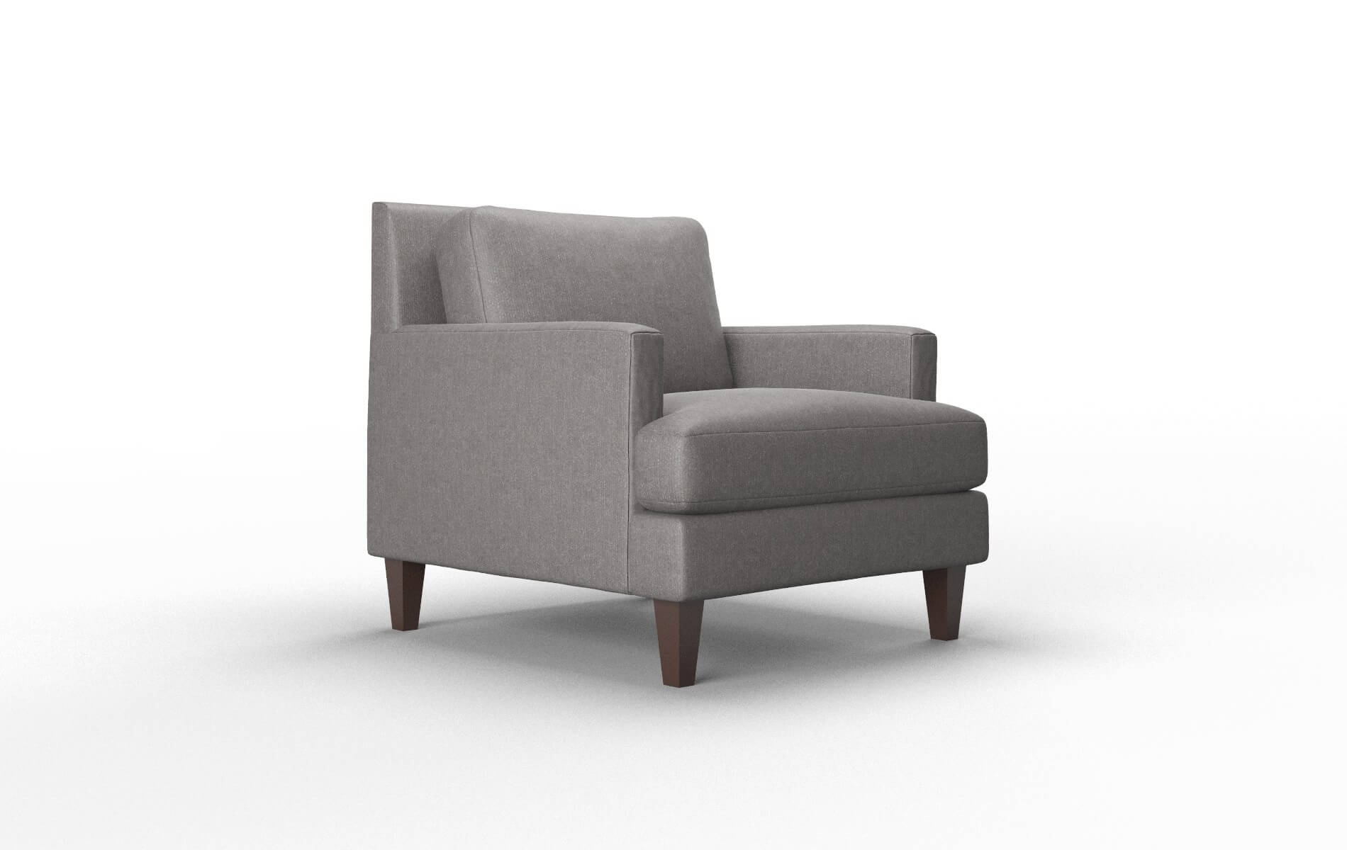 Marseille Sasha Grey Chair espresso legs 2