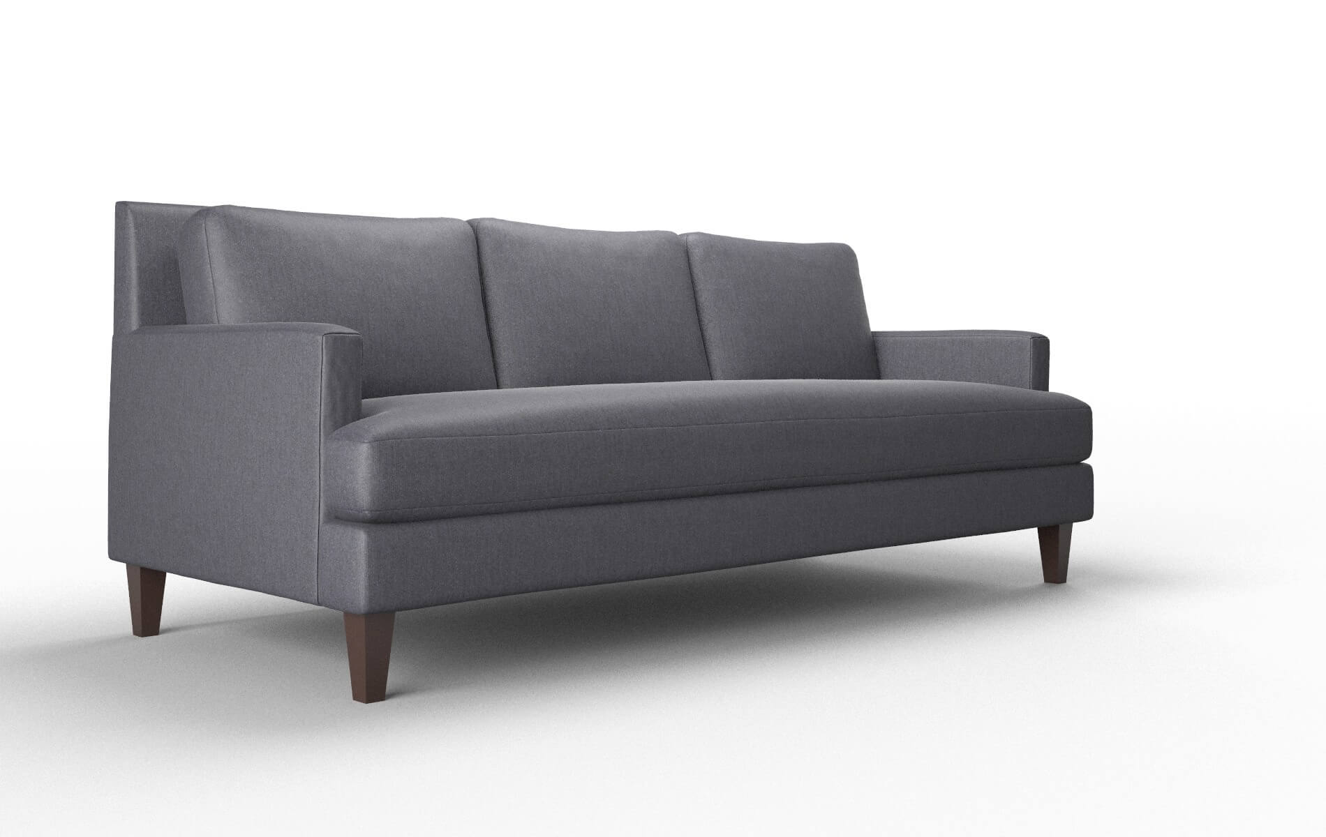 Marseille Sasha Navy Sofa espresso legs 2