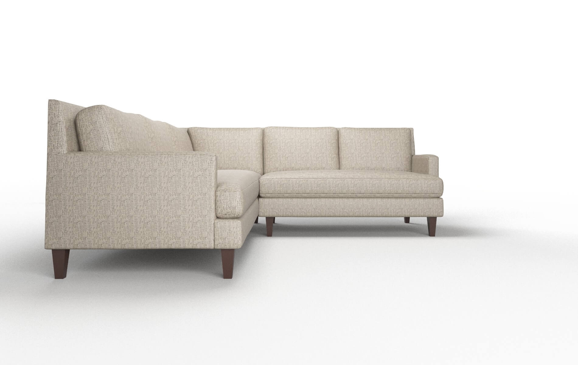 Marseille Solifestyle 51 Sectional espresso legs 2