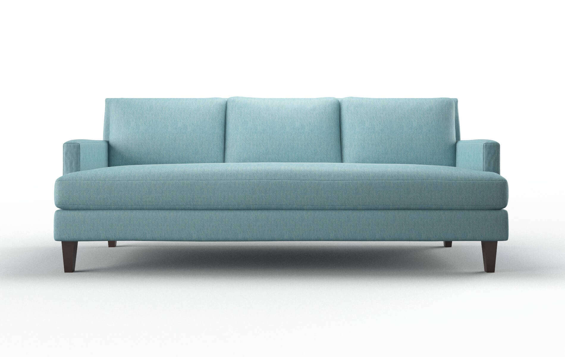 Marseille Sorrento denim Sofa Espresso Legs  1