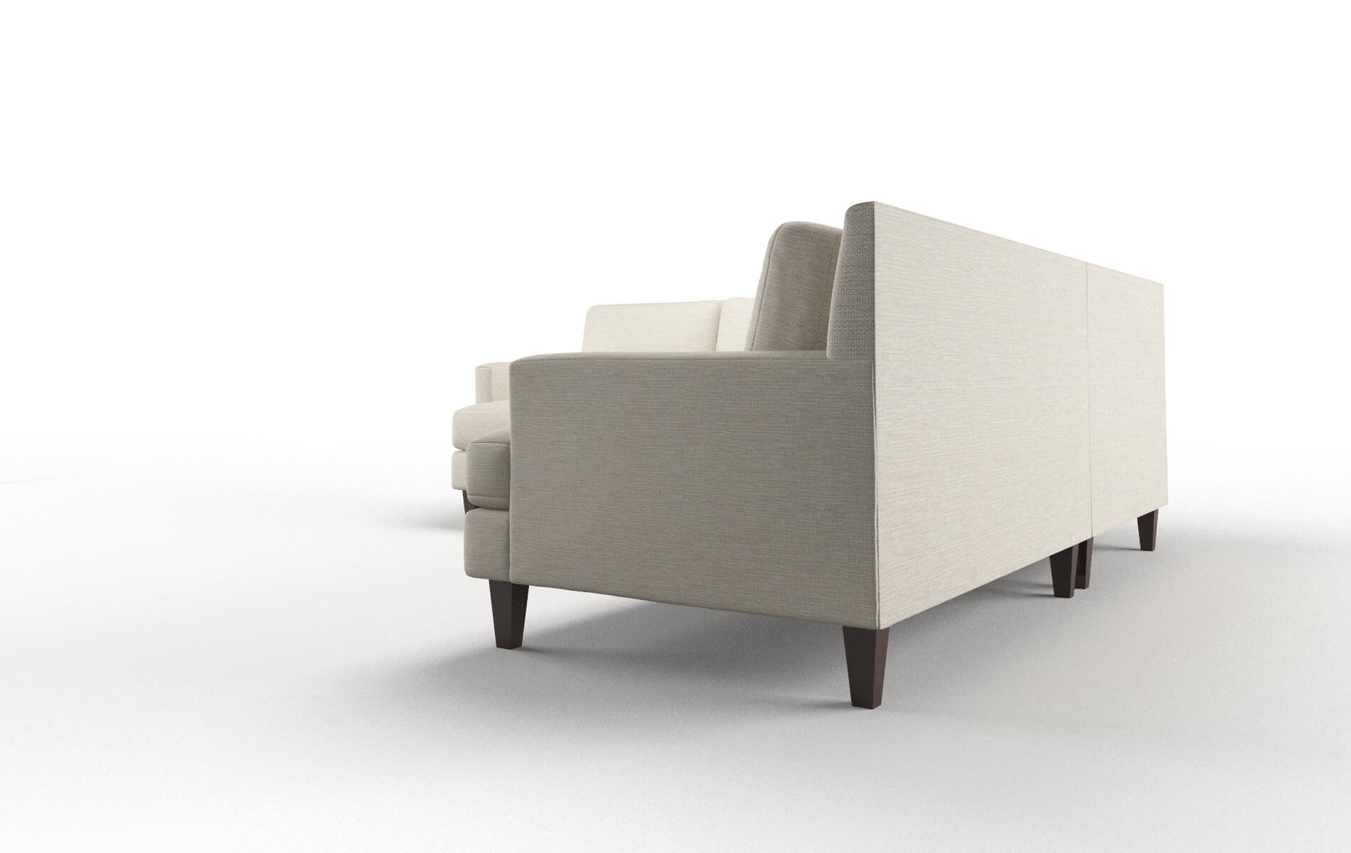 Marseille Sosoftness 72 Sectional espresso legs 4