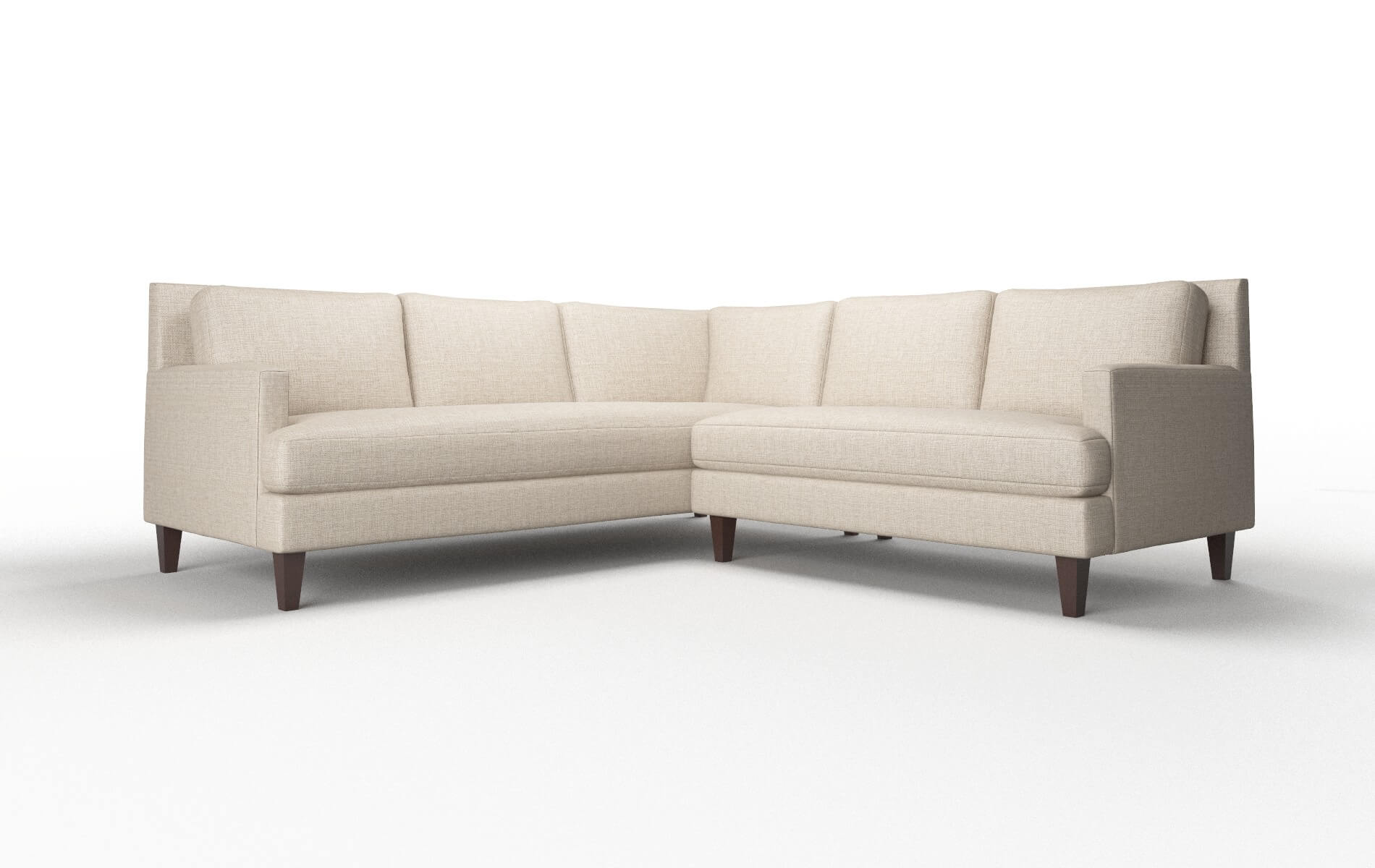 Marseille Sosoftness 74 Sectional espresso legs 1