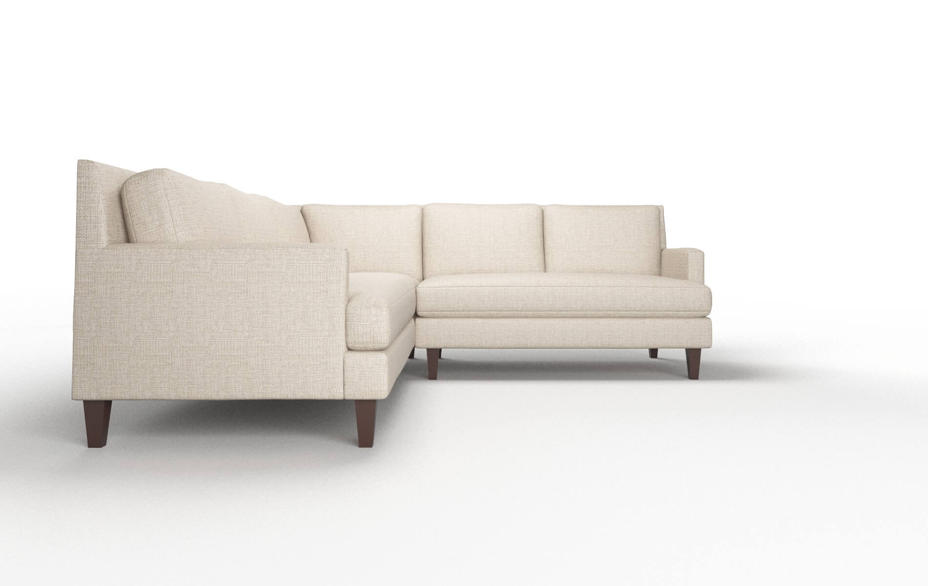 Marseille Sosoftness 74 Sectional espresso legs 2
