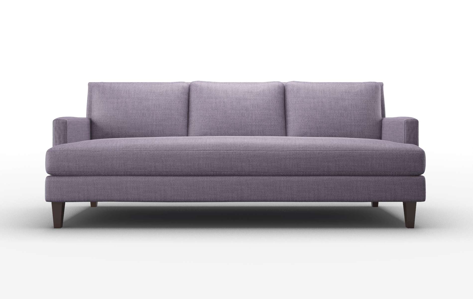 Marseille Tess Blackberry Sofa espresso legs 1