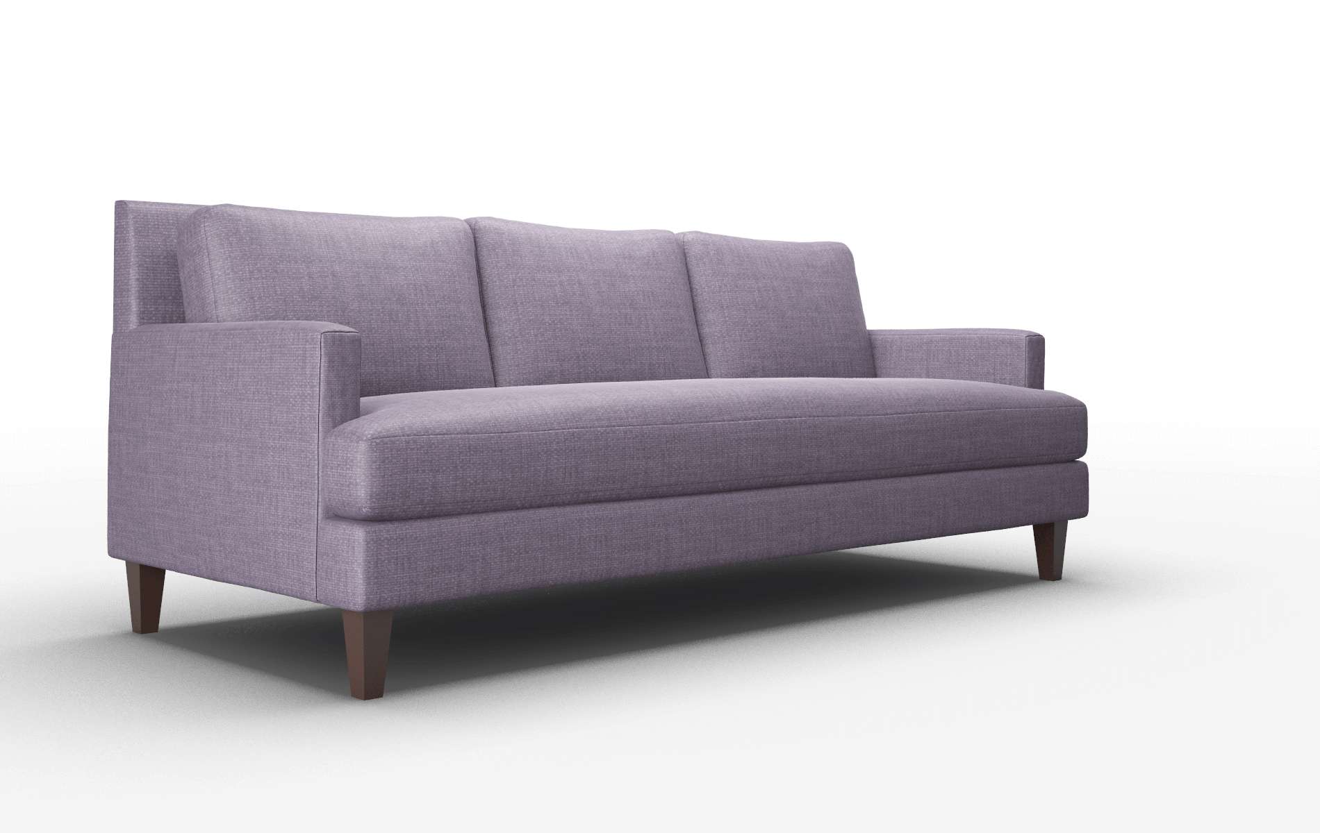 Marseille Tess Blackberry Sofa espresso legs 2